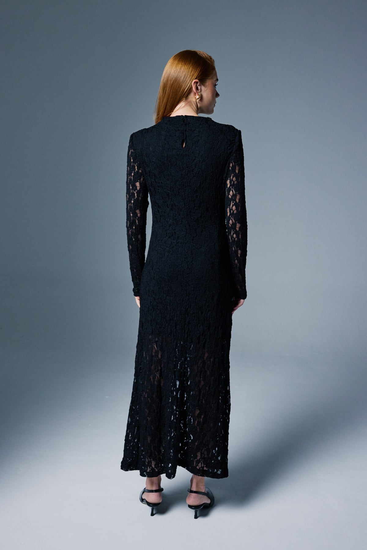 Lace Dress - Black