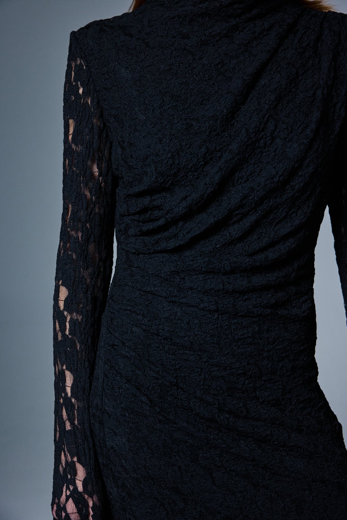 Lace Dress - Black