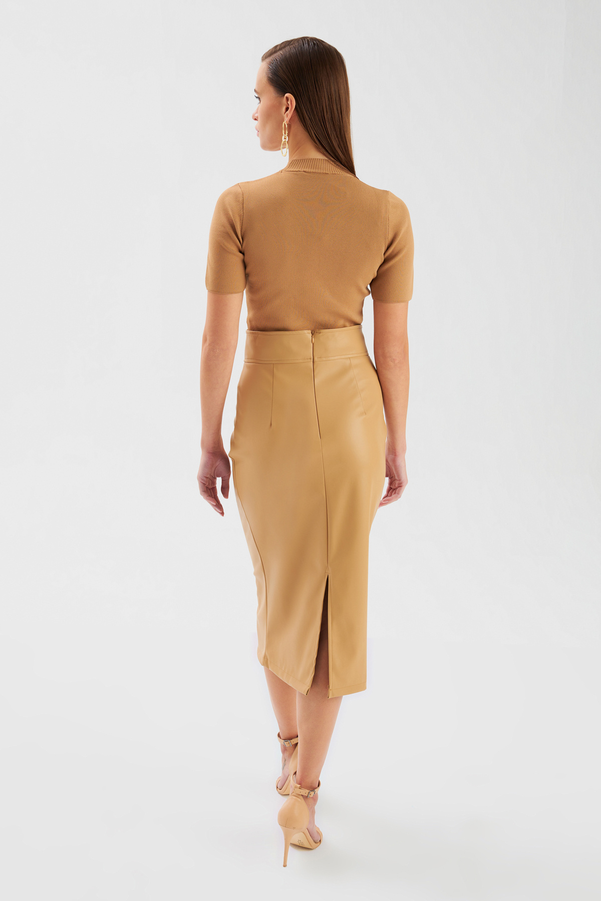 Deri Kalem Etek - BEJ