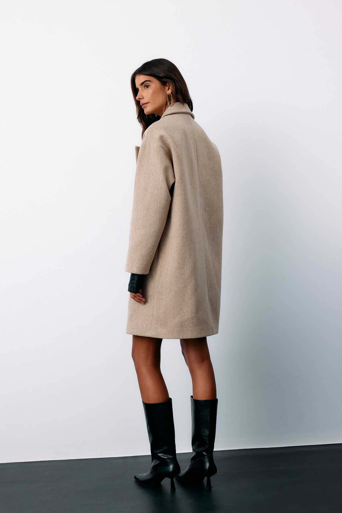 Desenli Kısa Kaban - CAMEL