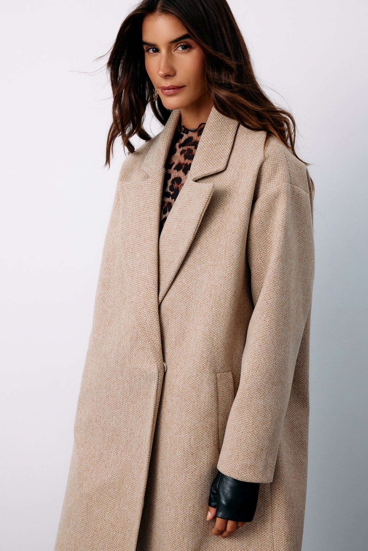 Desenli Kısa Kaban - CAMEL