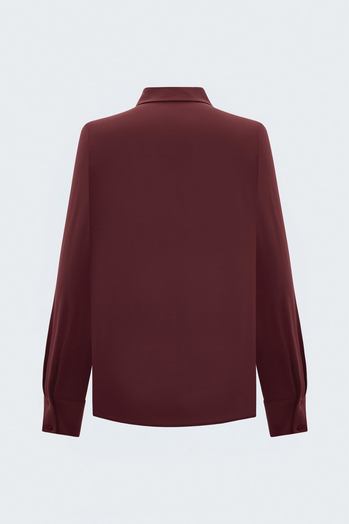 Patterned Classic Shirt - Maroon