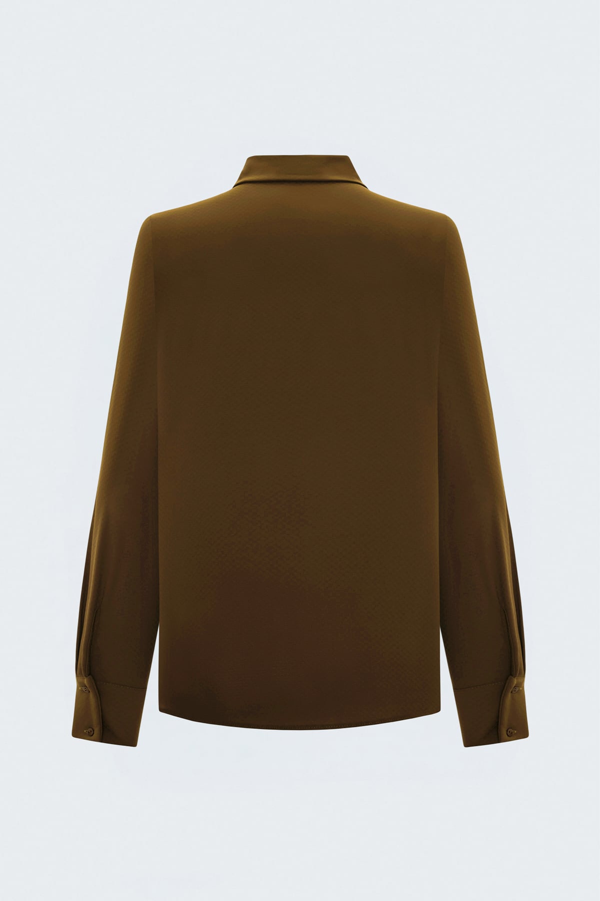 Patterned Classic Shirt - Brown