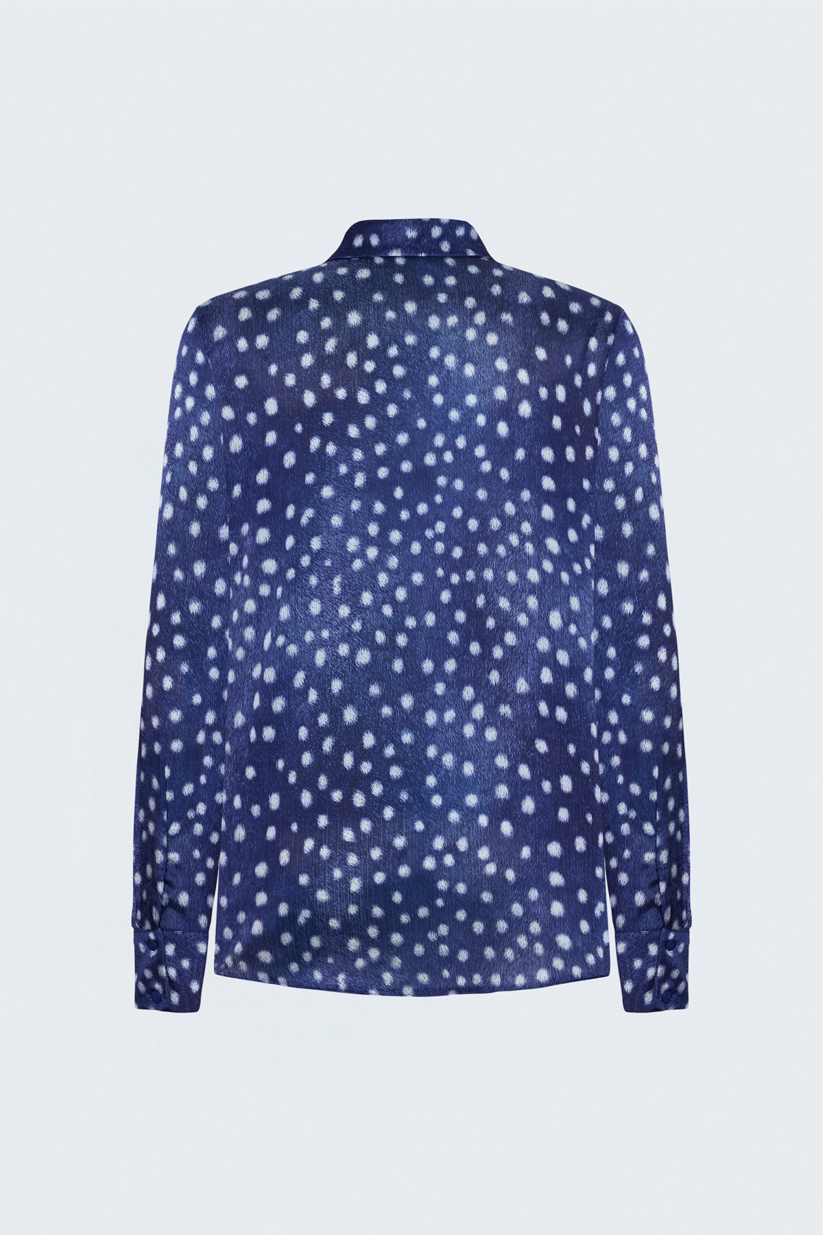 Patterned Classic Shirt - Blue