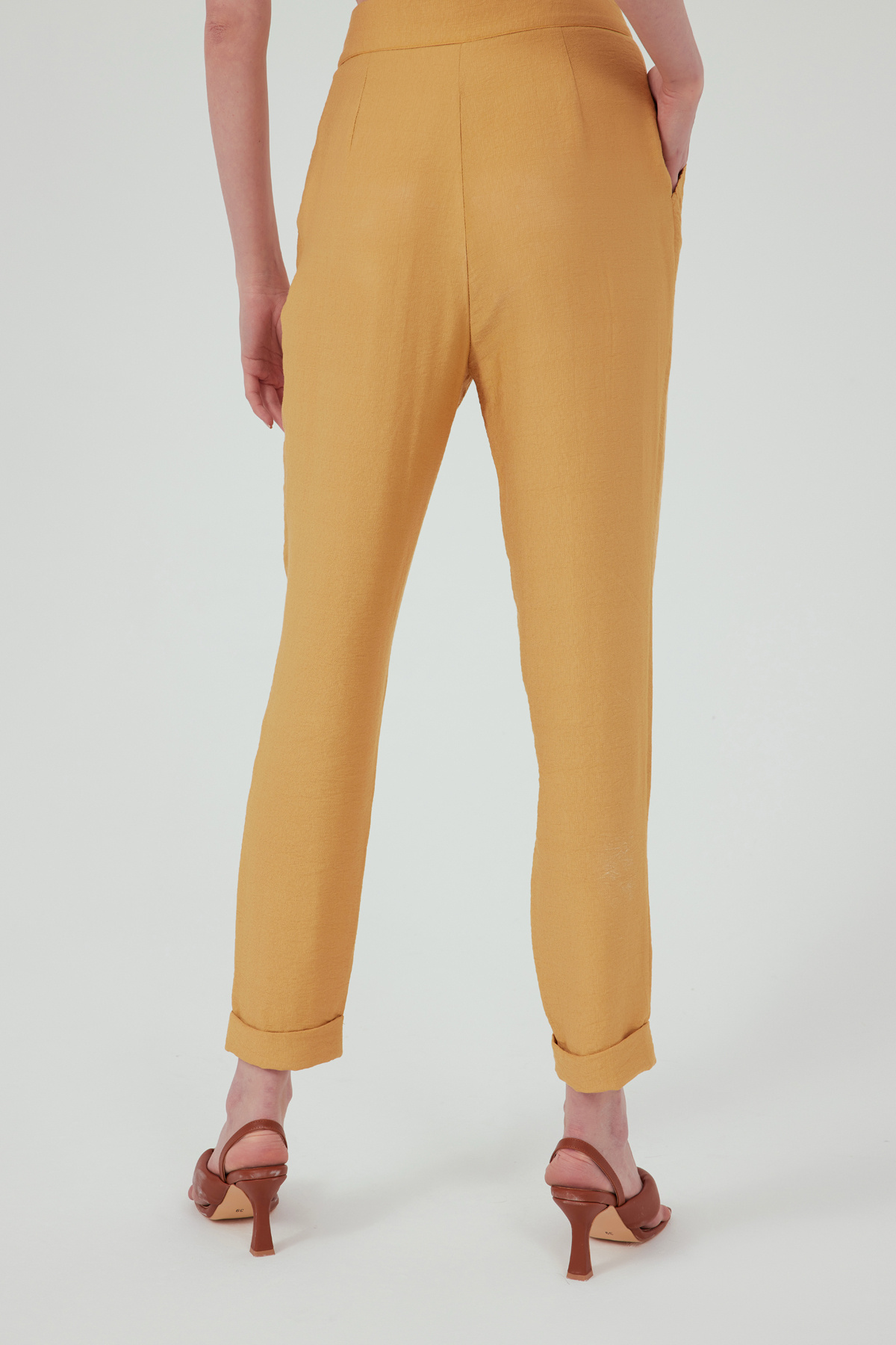 Duble paça keten pantolon - HARDAL