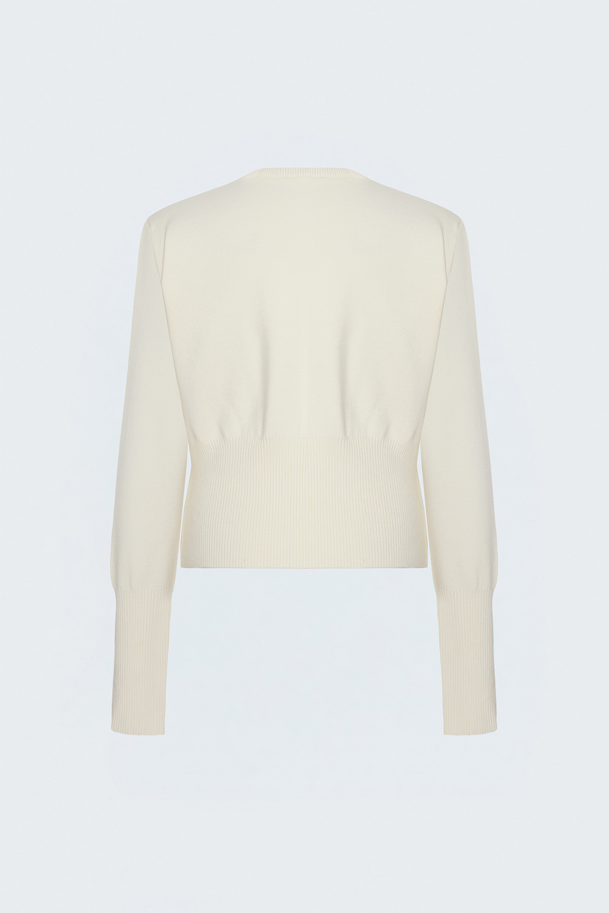Button-Up Cardigan - Ecru