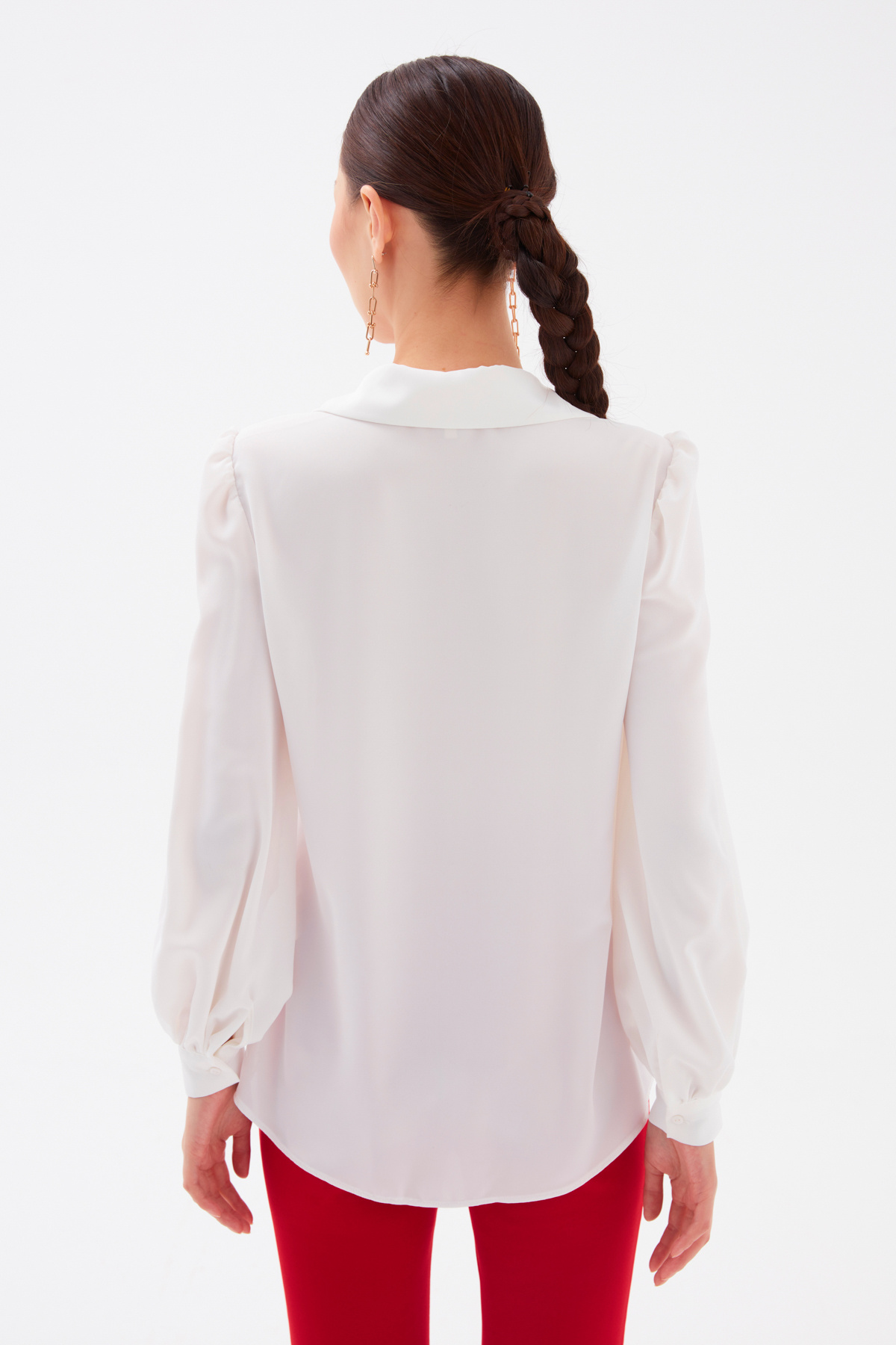 Düz Klasik Gömlek - EKRU