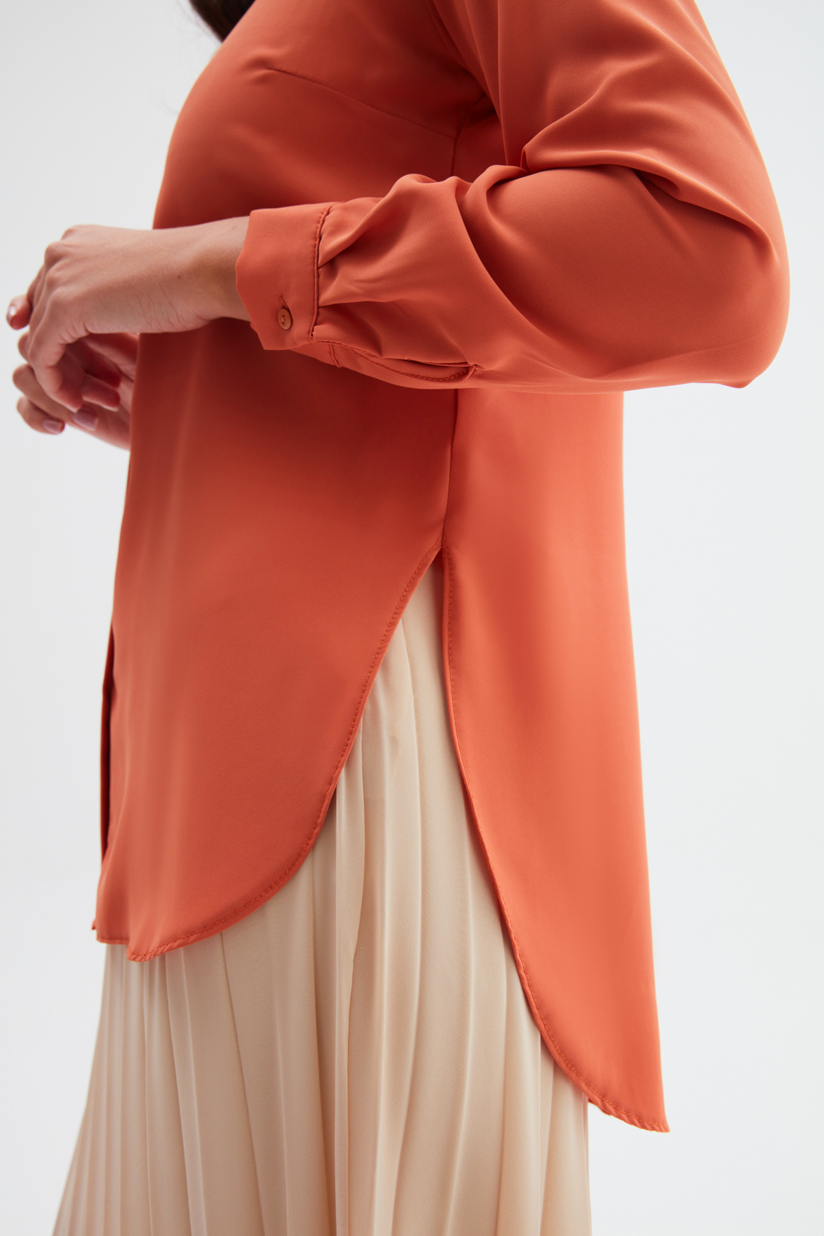 Düz Klasik Gömlek - TARÇIN