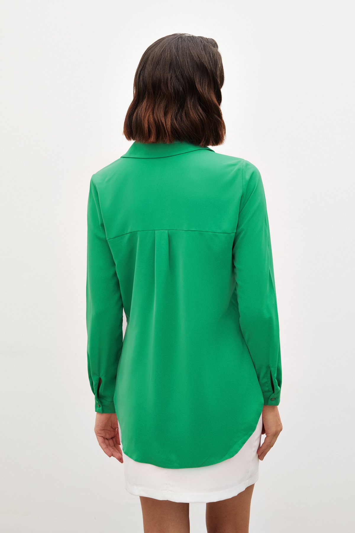 Plain Classic Shirt - GREEN