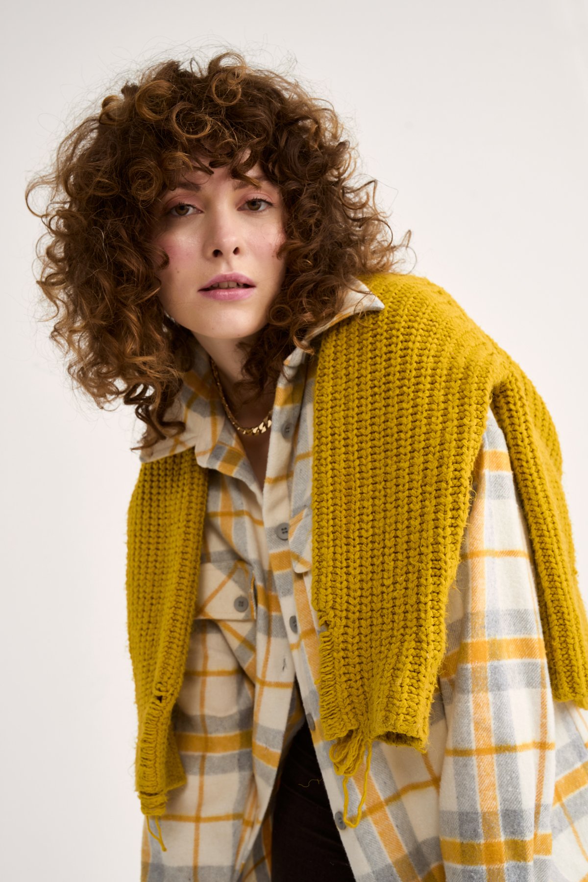 Ekose desenli uzun gömlek - HARDAL