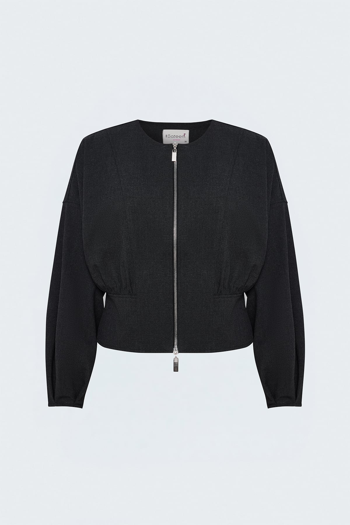 Zip-Up Jacket - Anthracıte