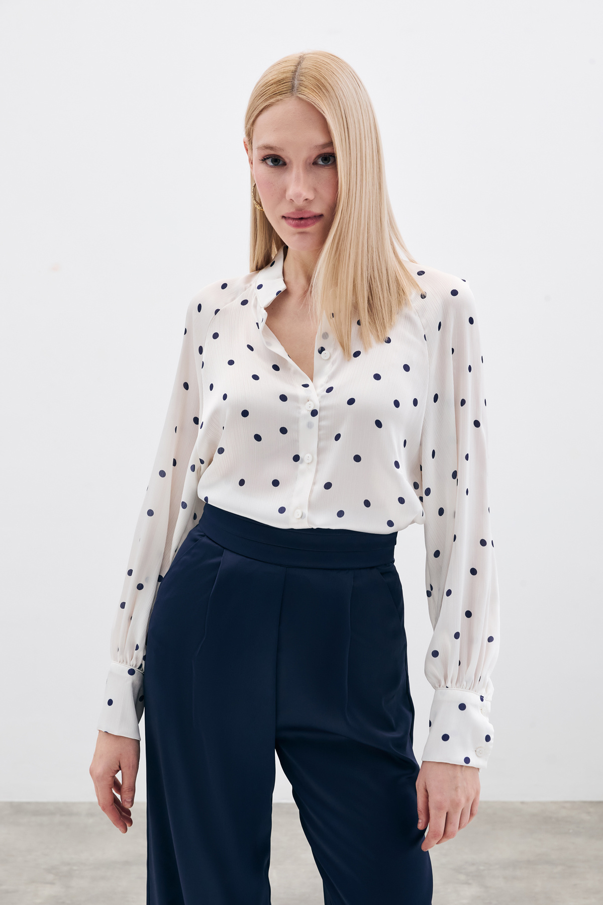 Hakim Yaka Gömlek - Lacivert