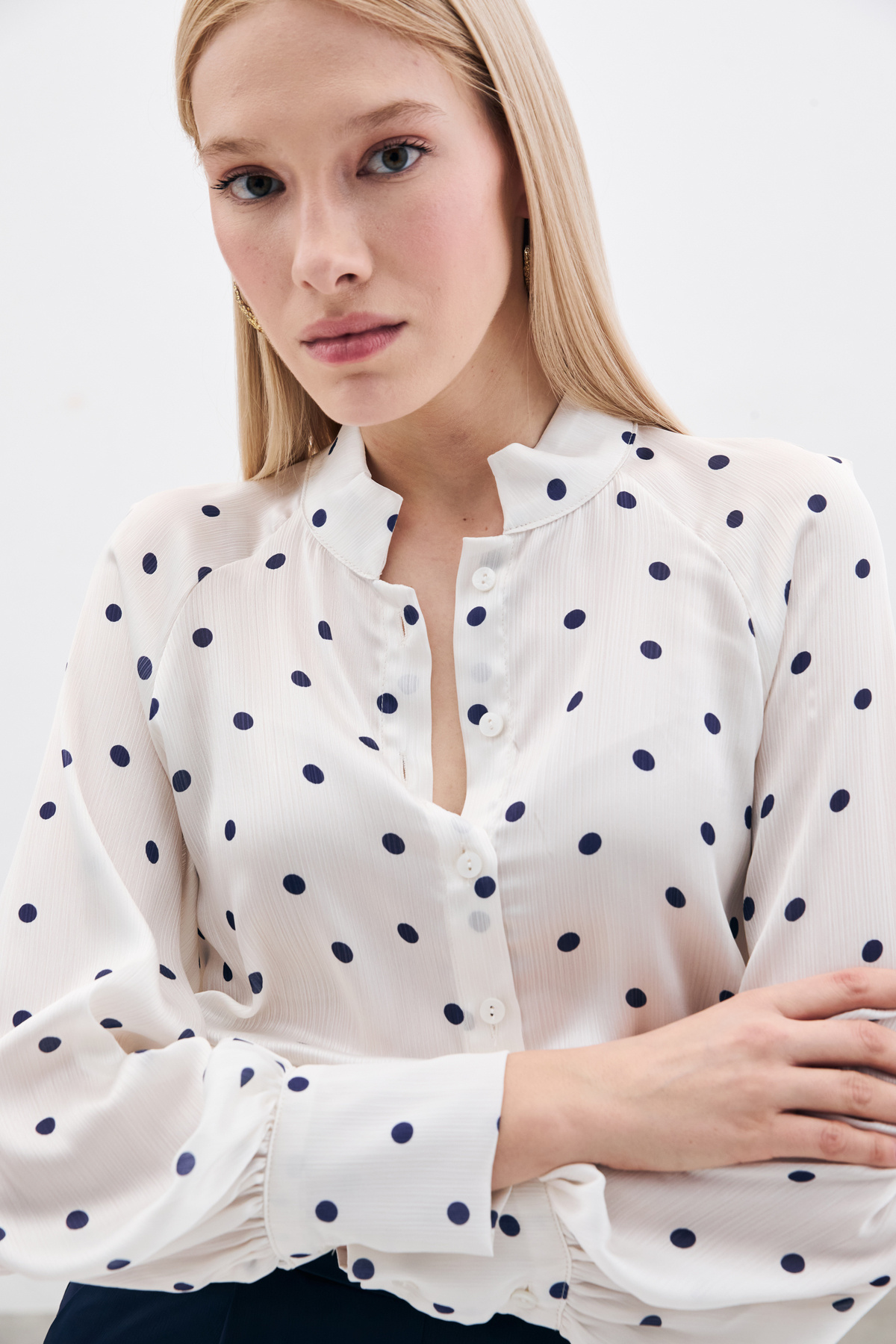 Hakim Yaka Gömlek - Lacivert