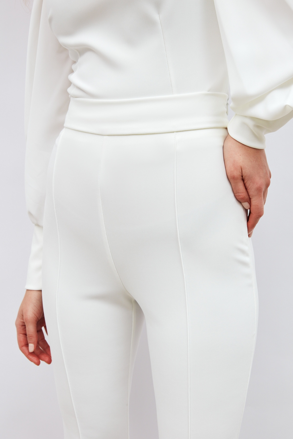 İspanyol Paça Pantolon - EKRU