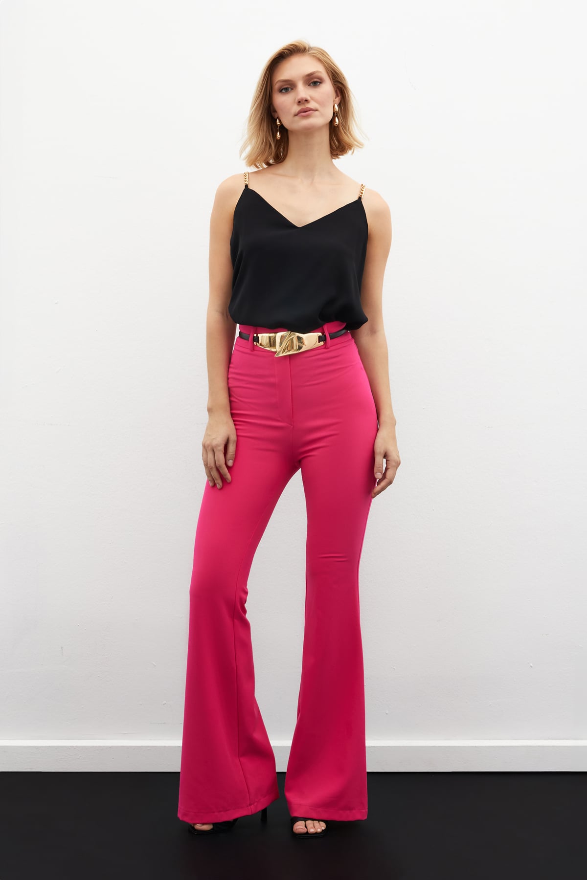 flared trousers - FuchsIa