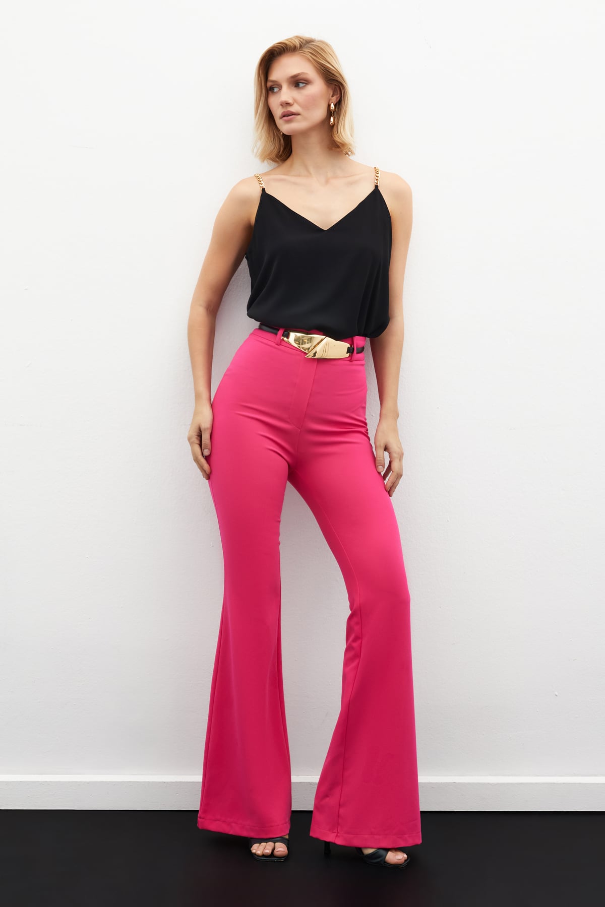 flared trousers - FuchsIa