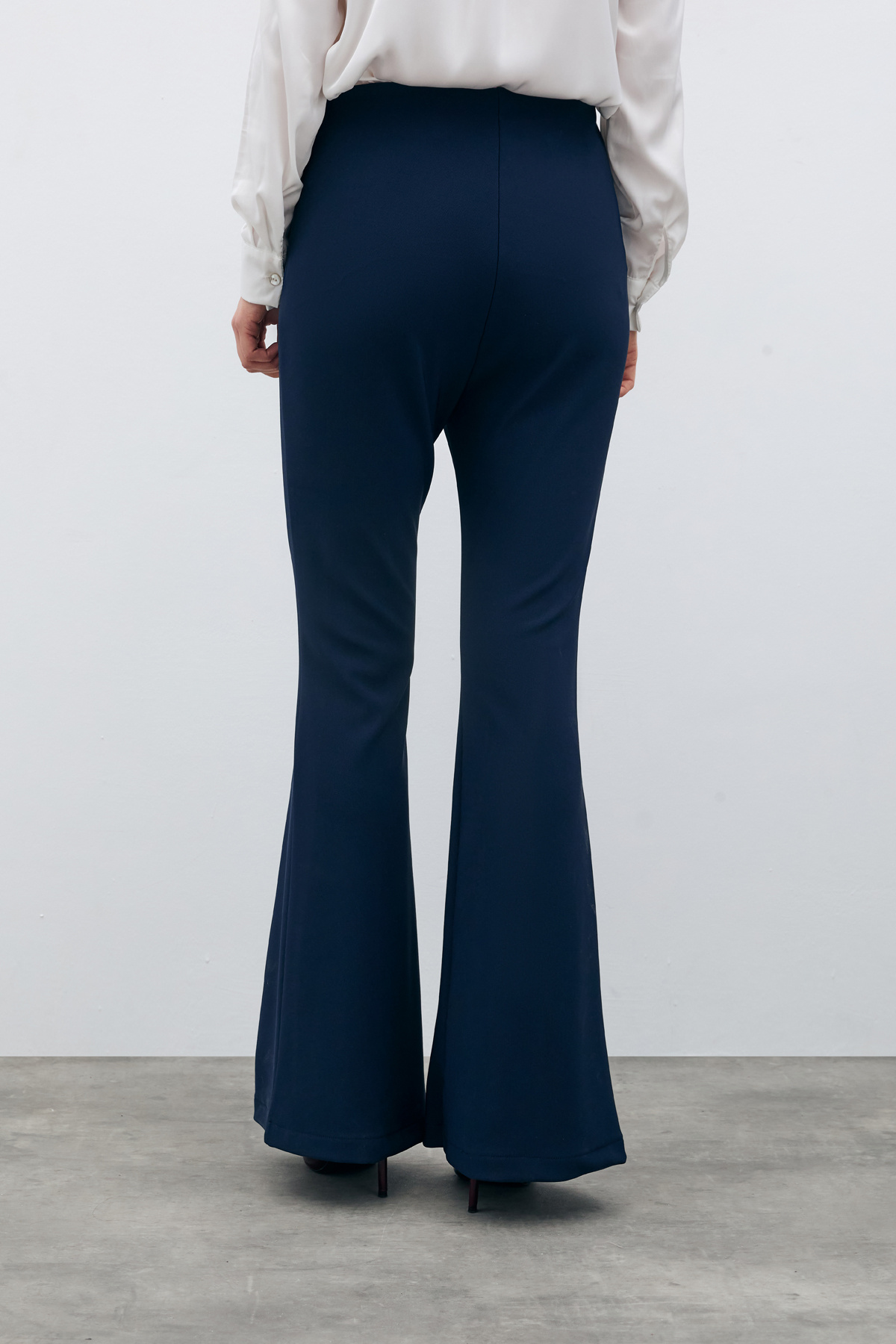 İspanyol Paça Pantolon - Lacivert
