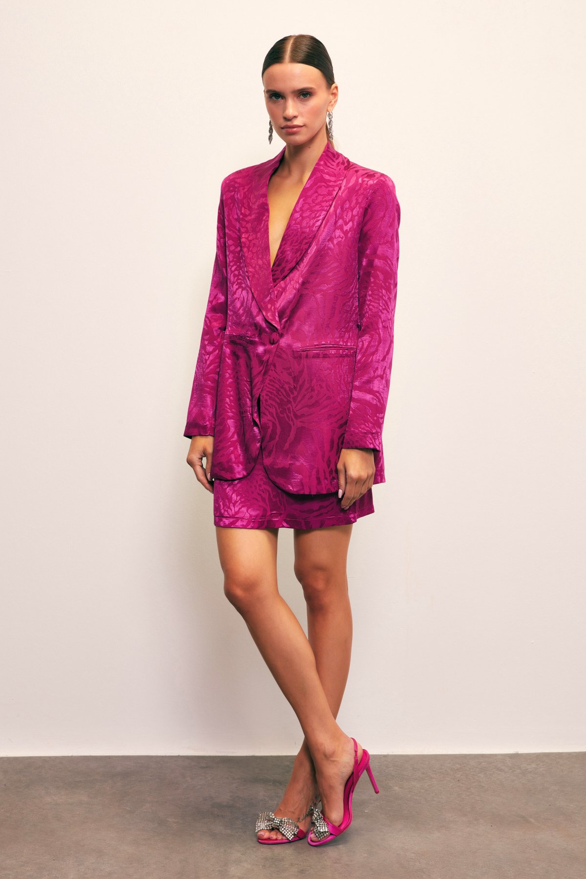 Jakarlı Çan Etek - FUŞYA