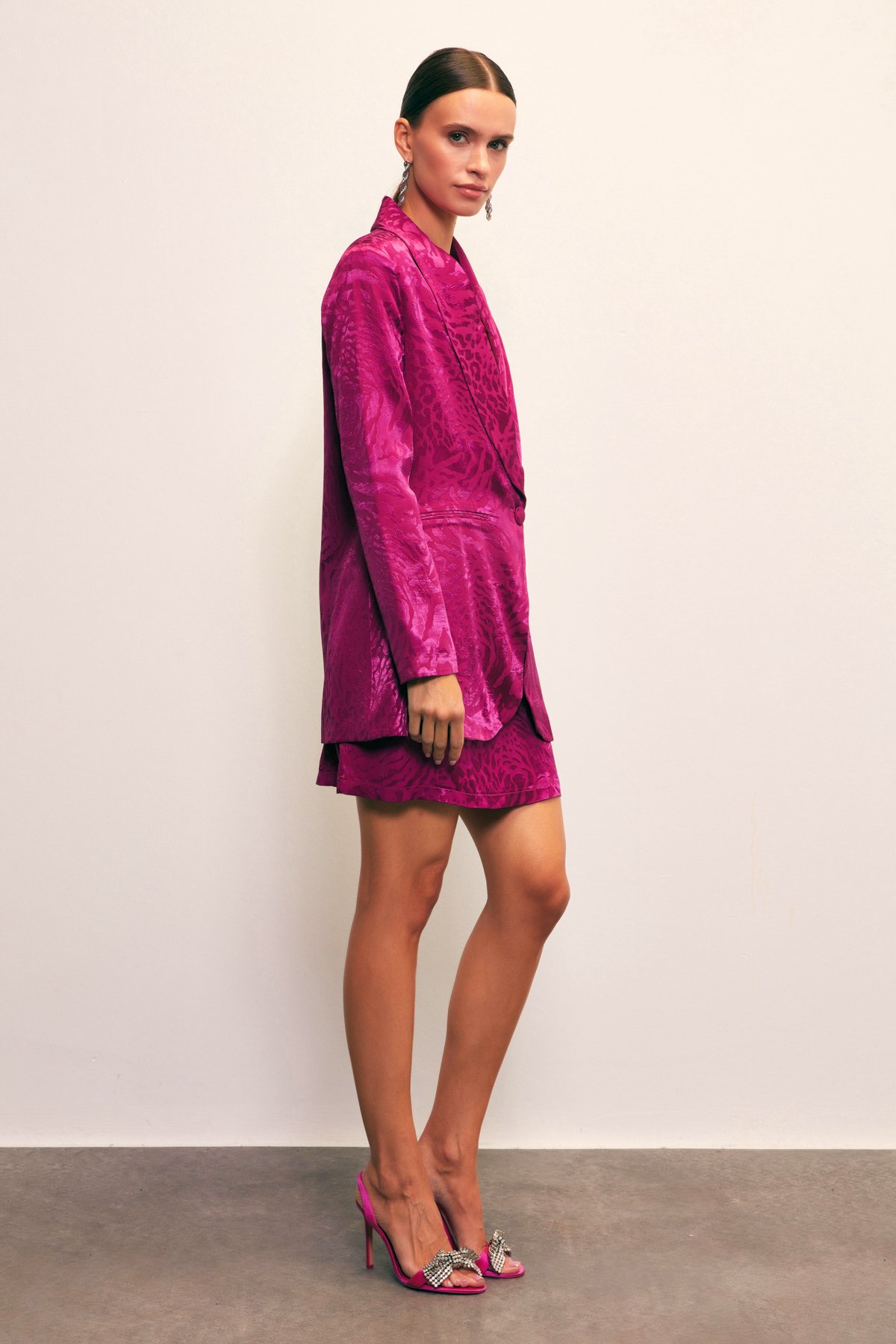 Jakarlı Çan Etek - FUŞYA