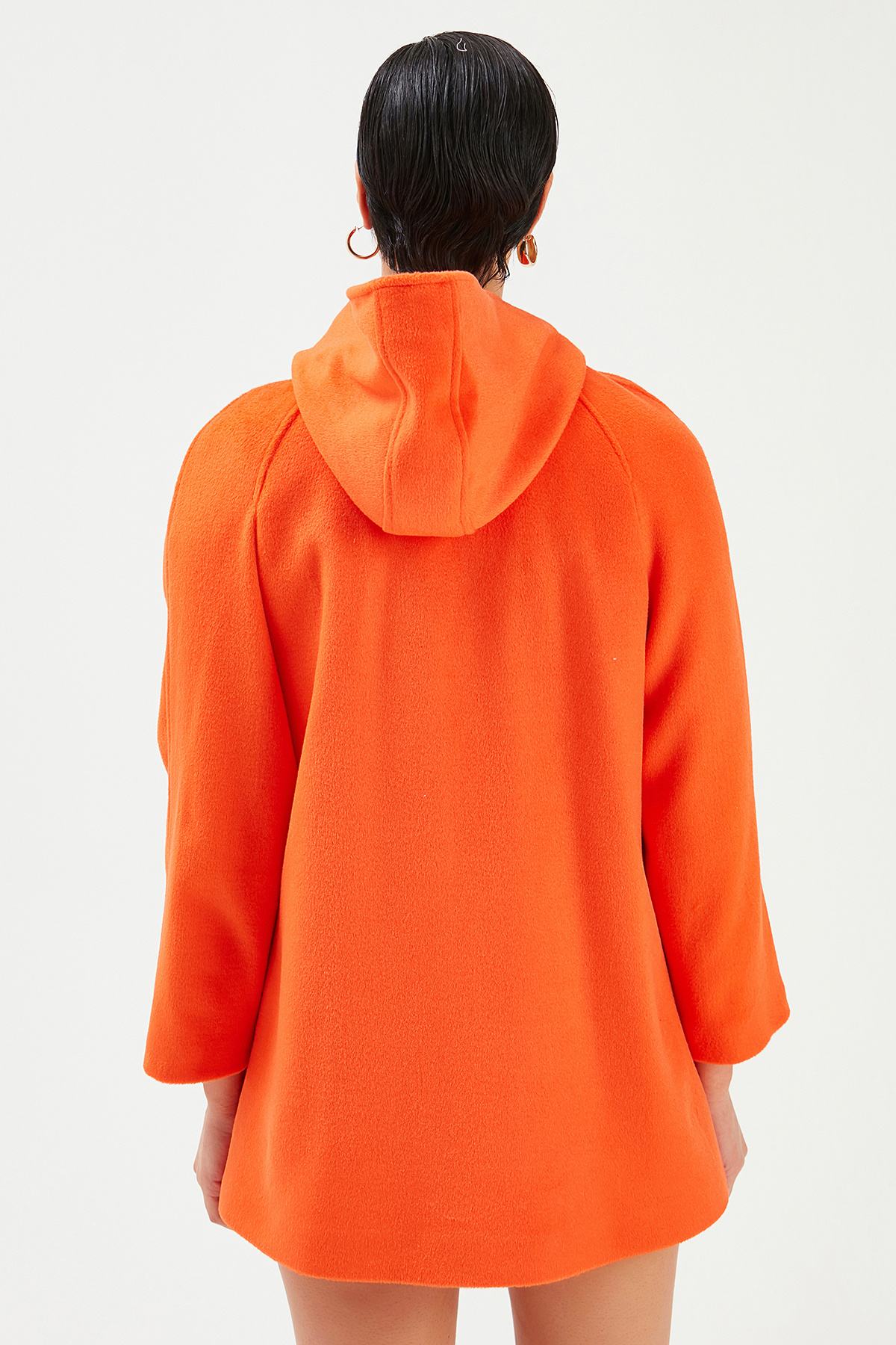 Kapüşonlu Salaş Kaban - ORANJ
