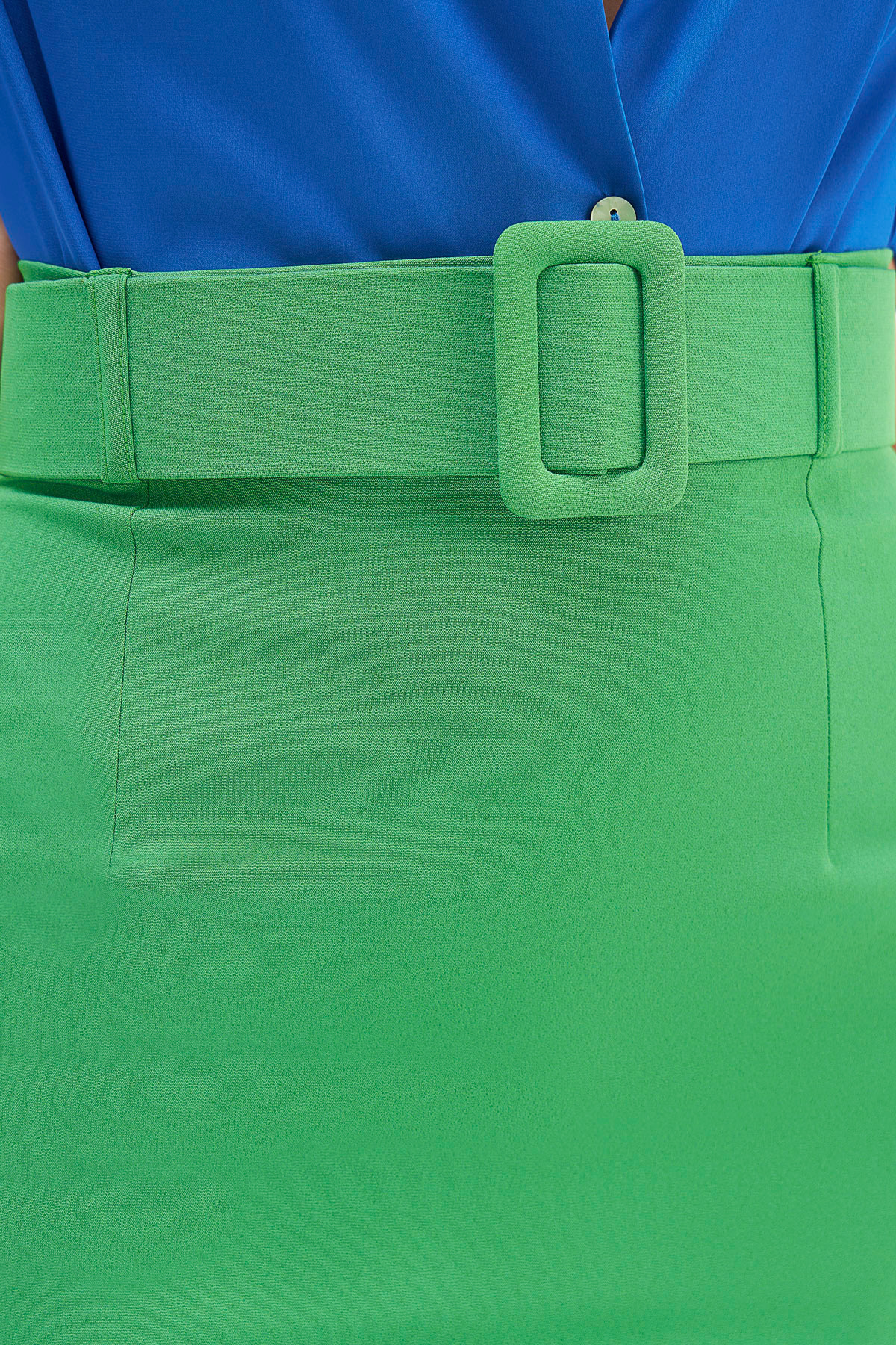 Kemerli kalem etek - YEŞİL