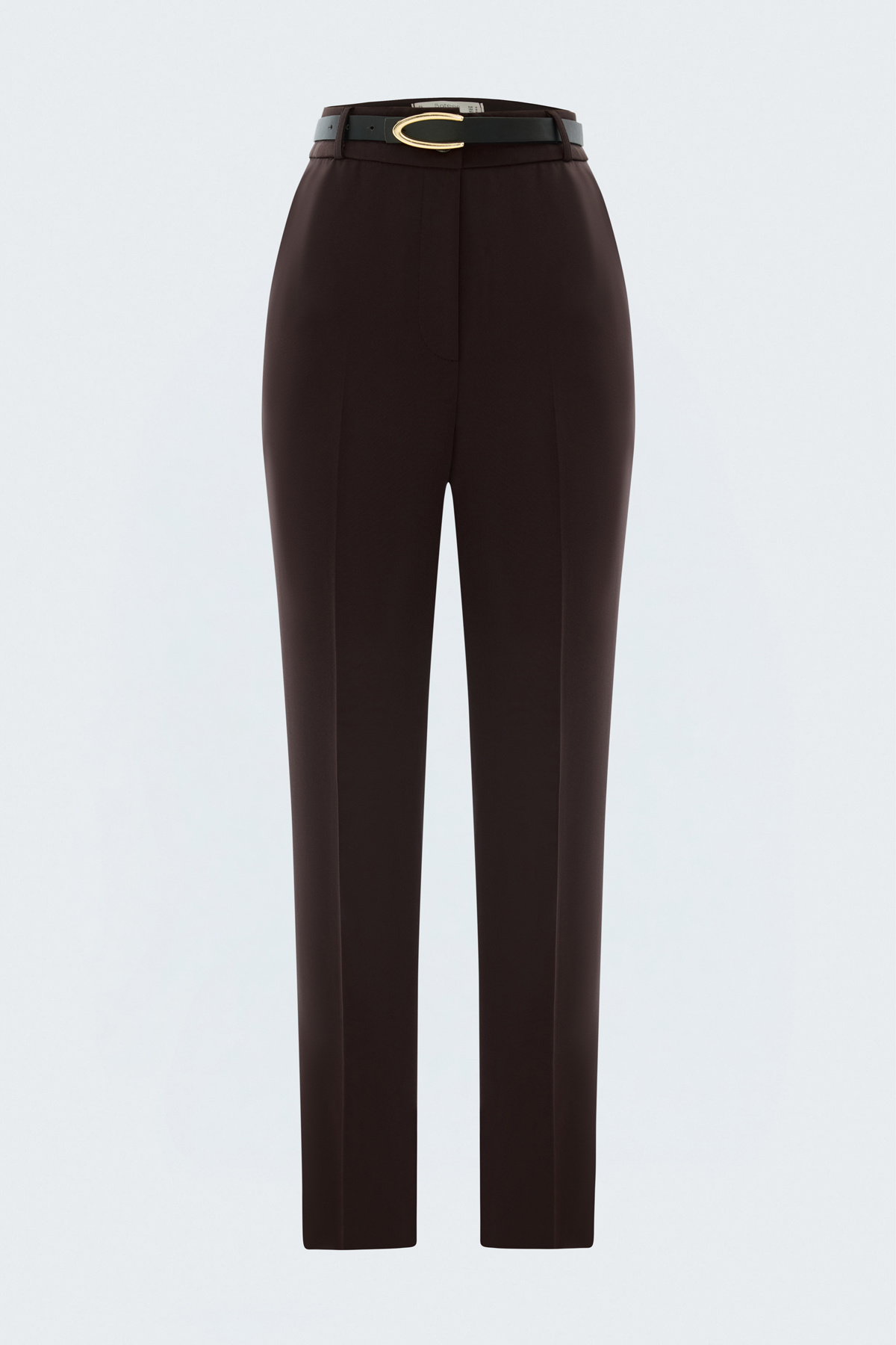 Belted Trousers - Dark coffee