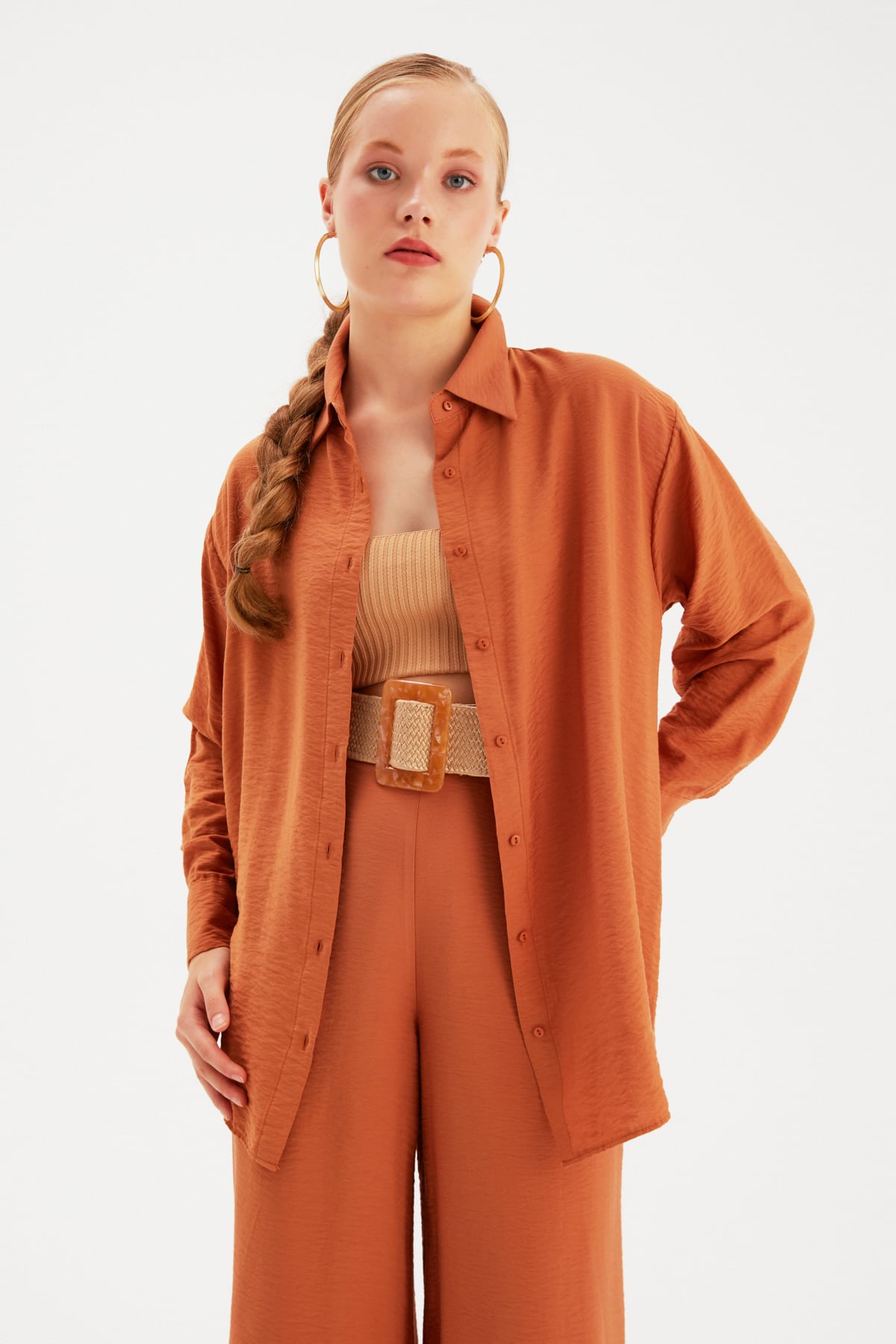 Linen Loose Shirt - TABA