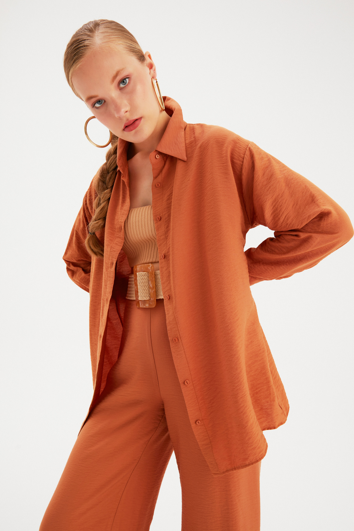 Linen Loose Shirt - TABA