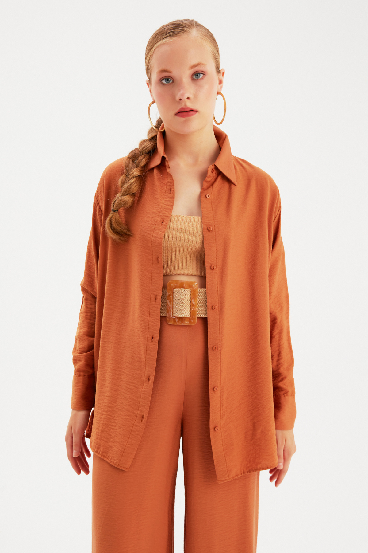 Linen Loose Shirt - TABA