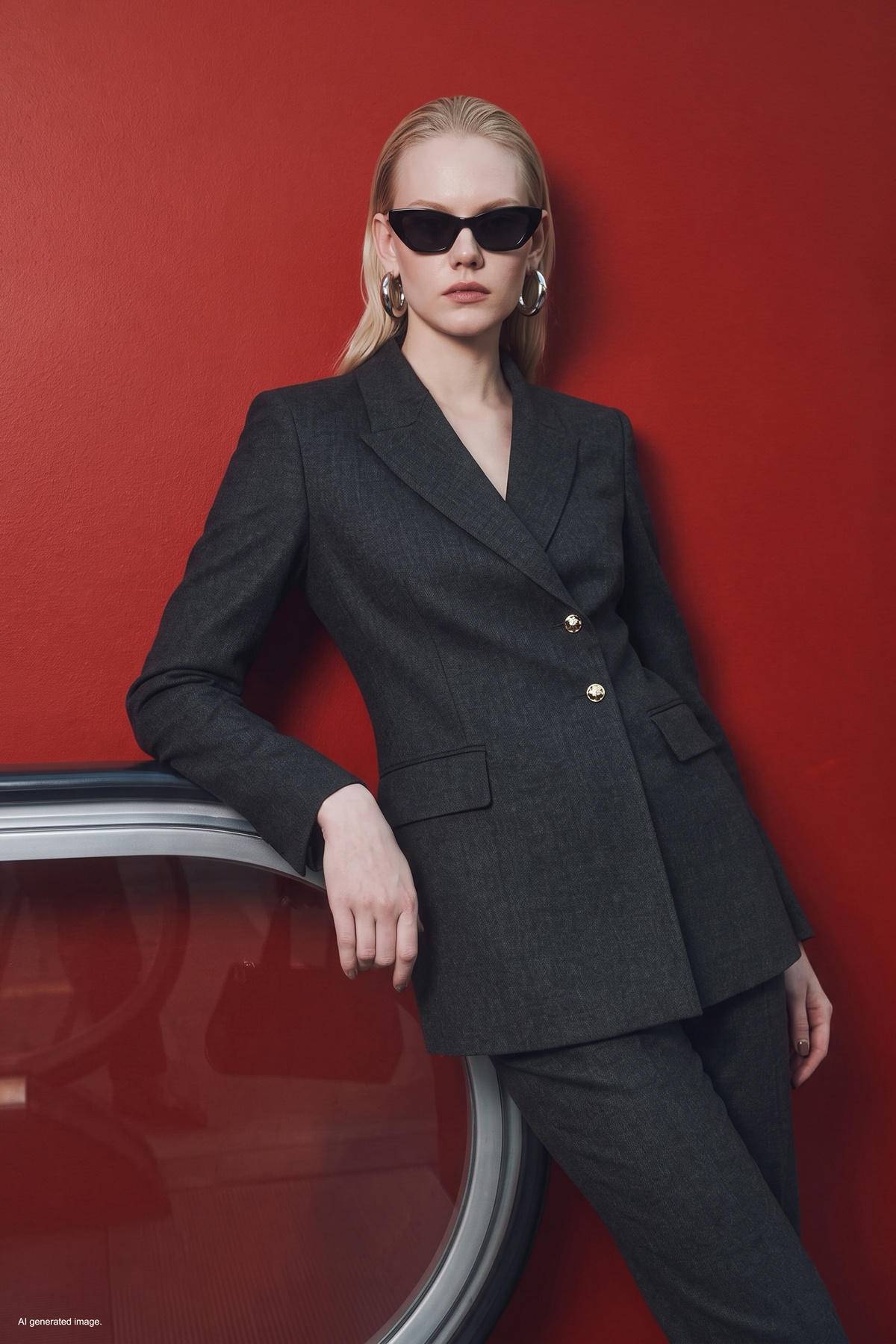 Classic Blazer - Anthracıte