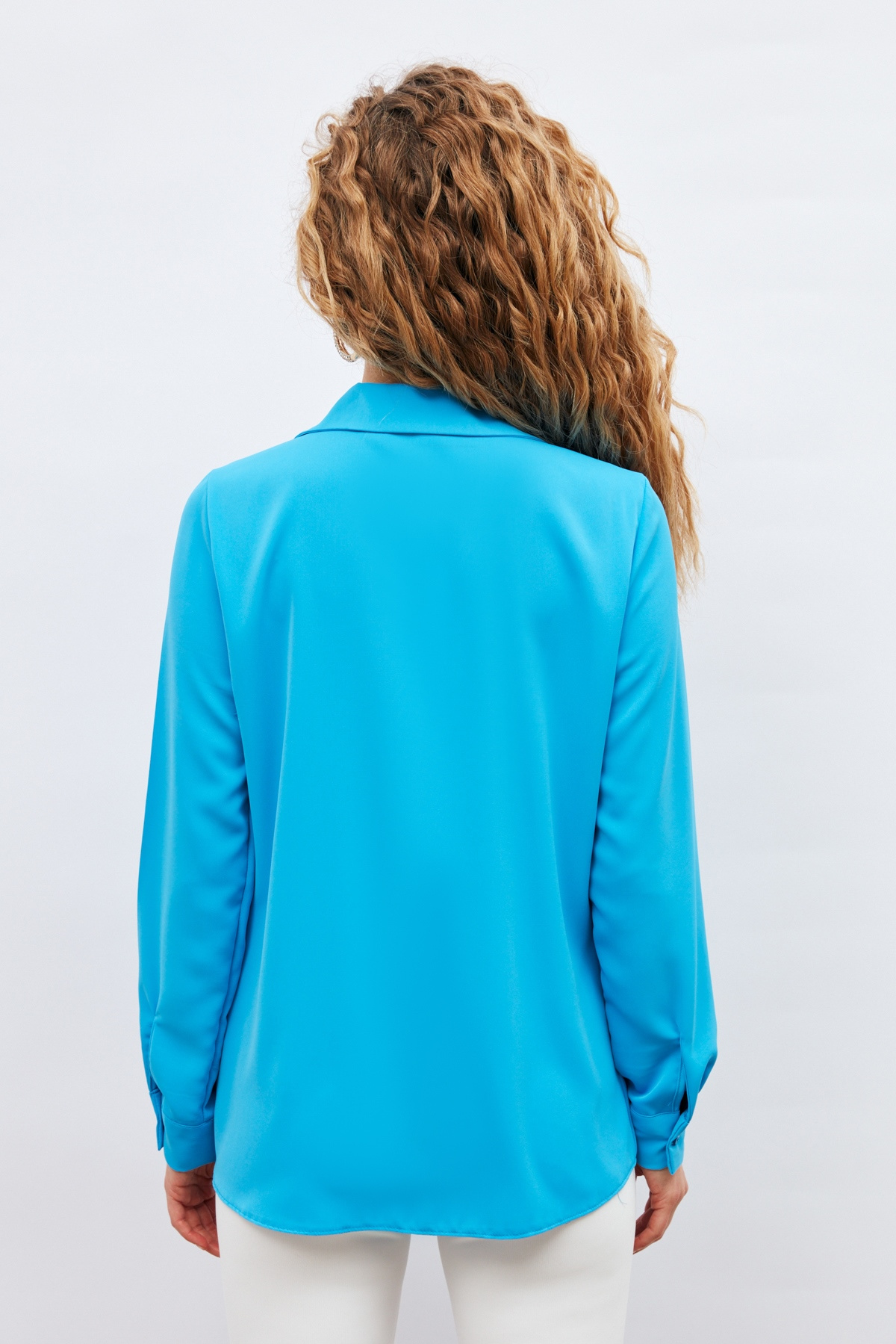 Klasik Düz Gömlek - BEBE MAVİ