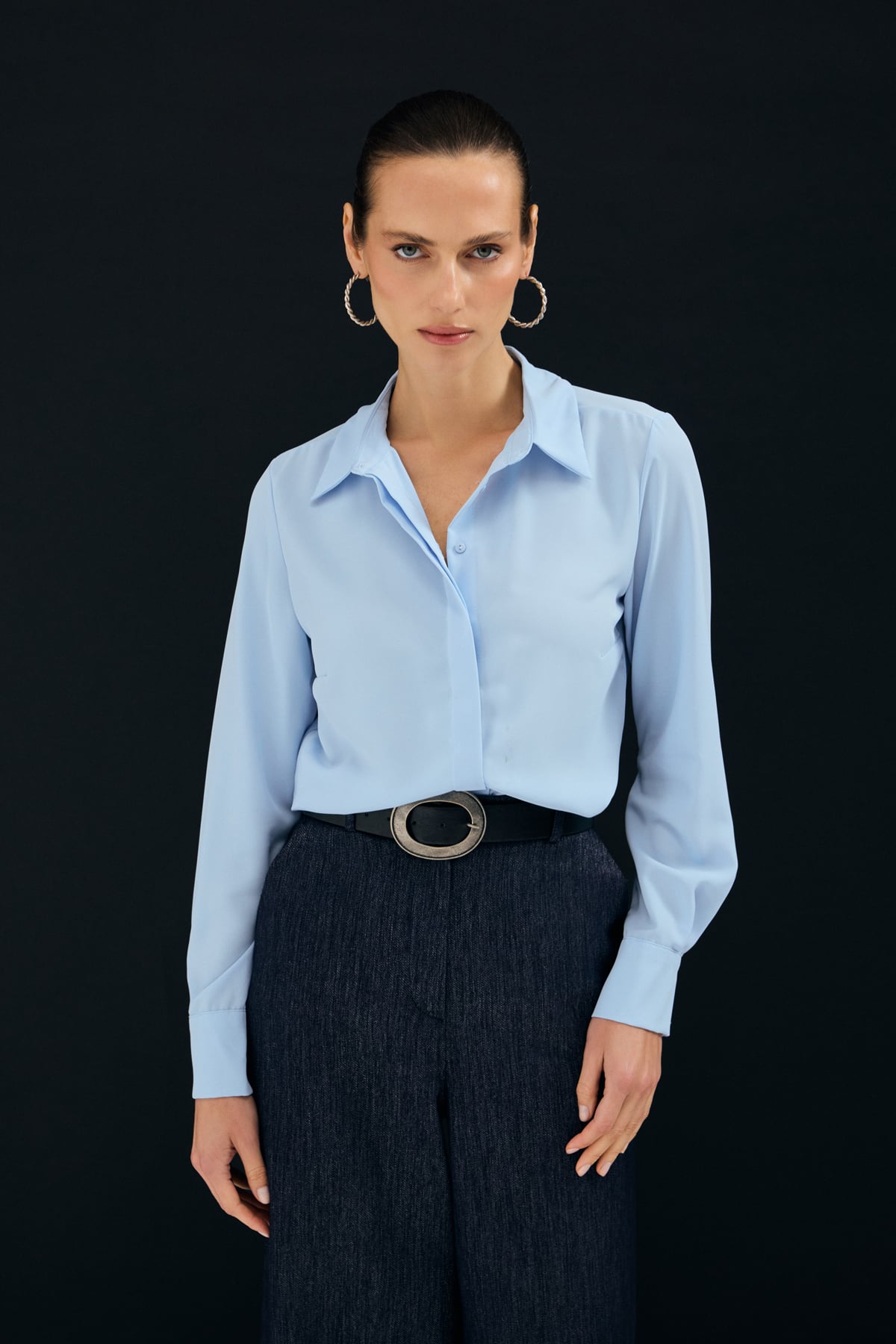 Classic Plain Shirt - Blues