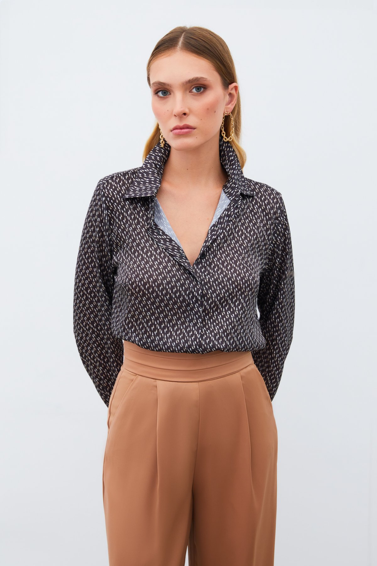 Klasik Gömlek - SİYAH