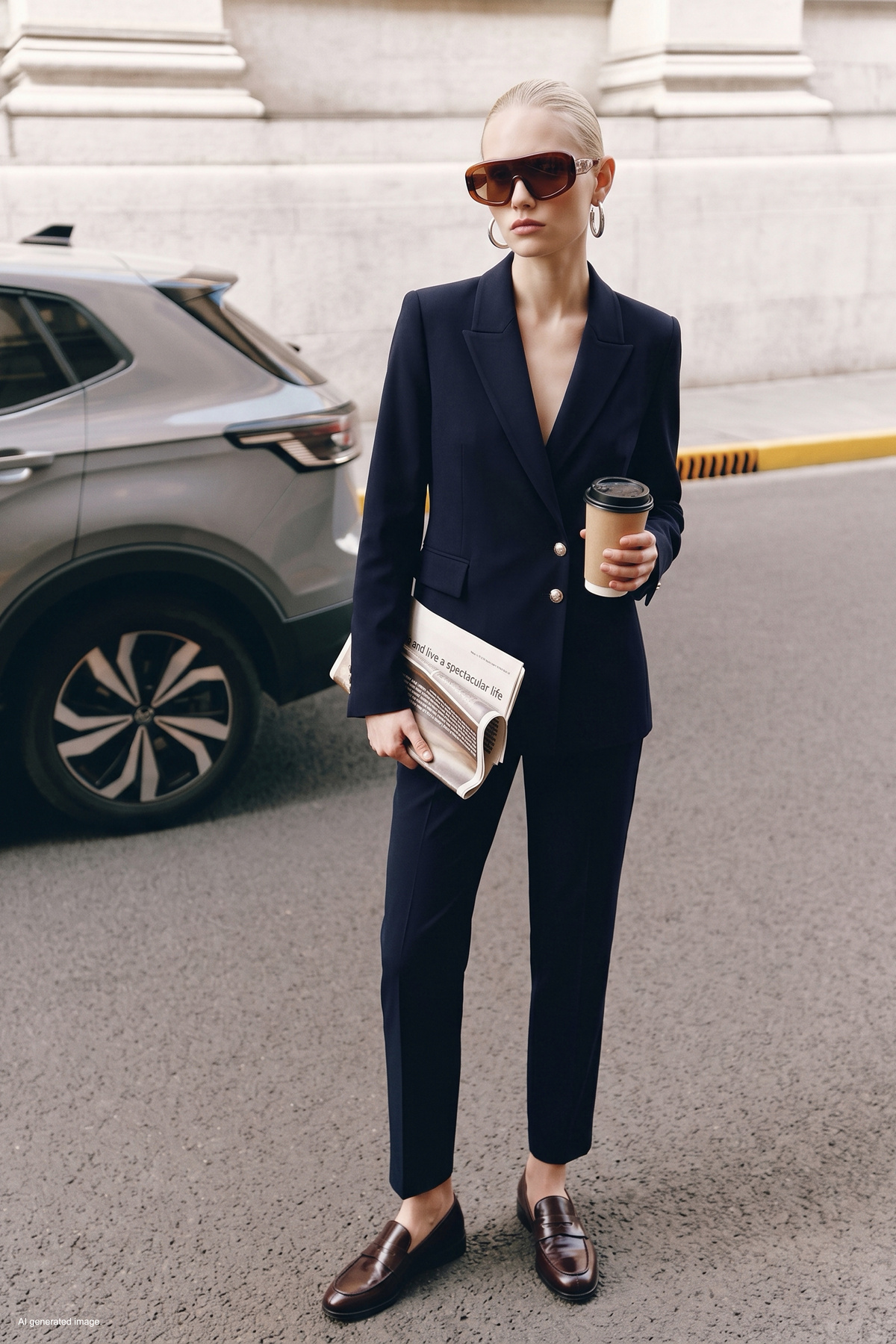 Classic Trousers - Blue