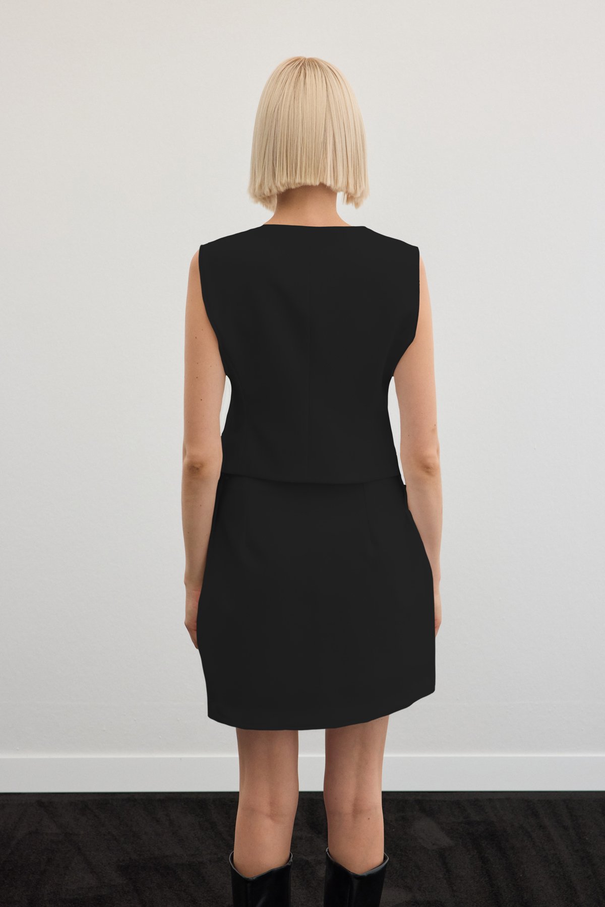 Klasik Yelek - Siyah