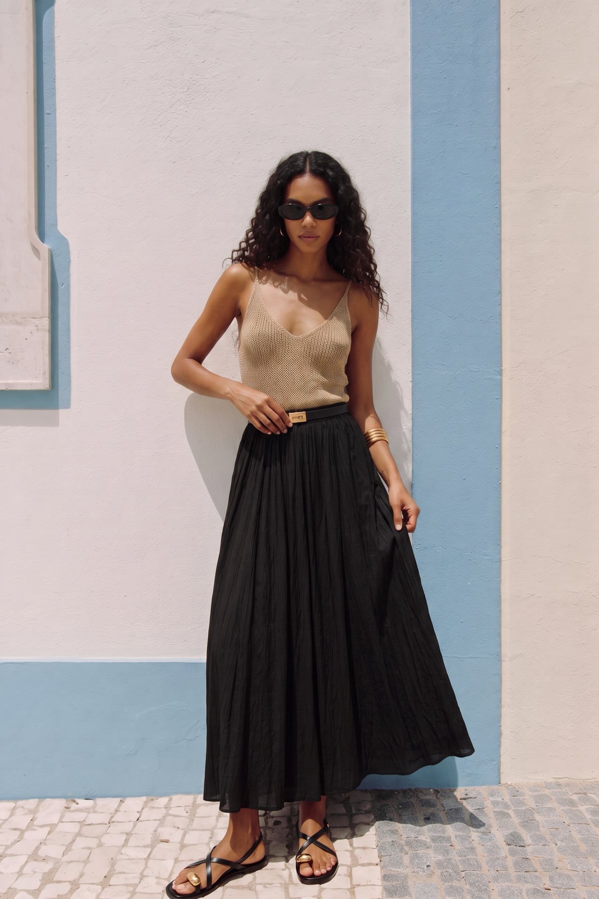 Circular Skirt - Black