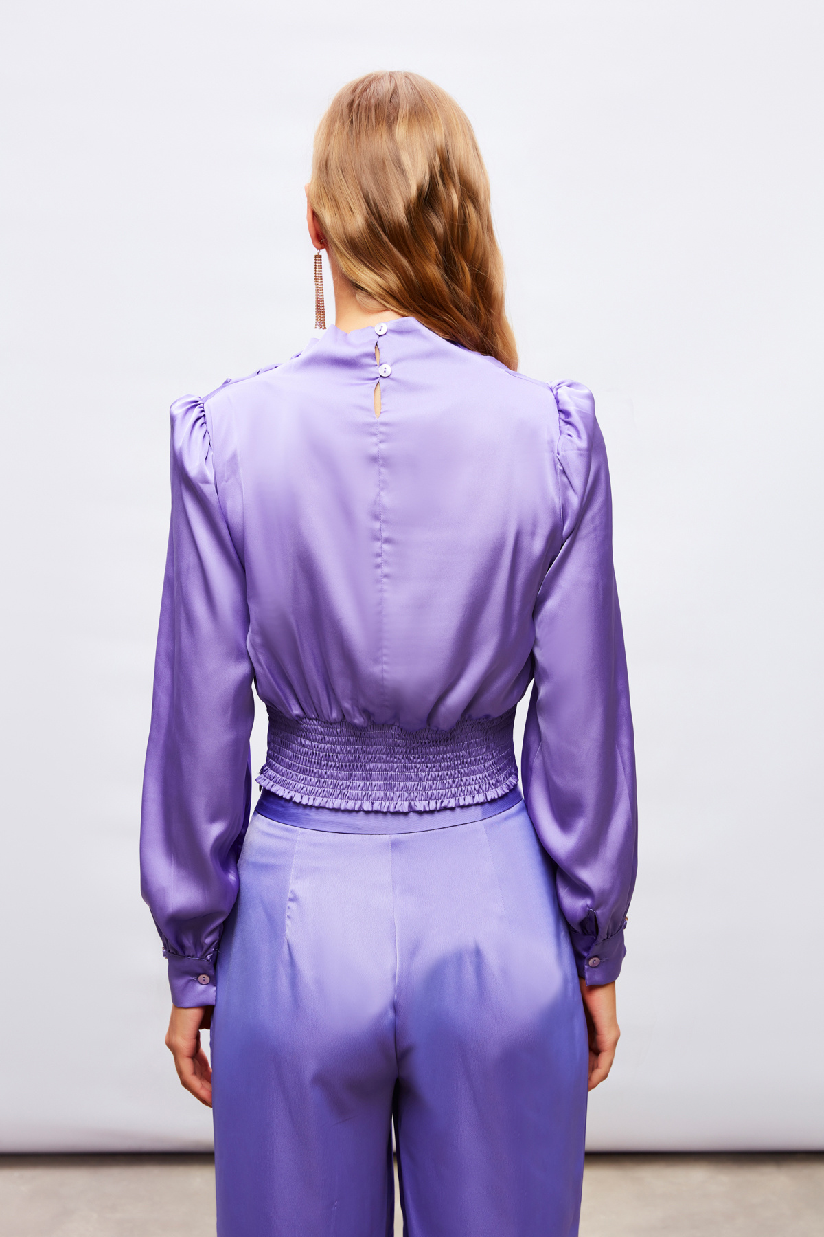 Kol Aksesuar Detaylı Bluz - MOR