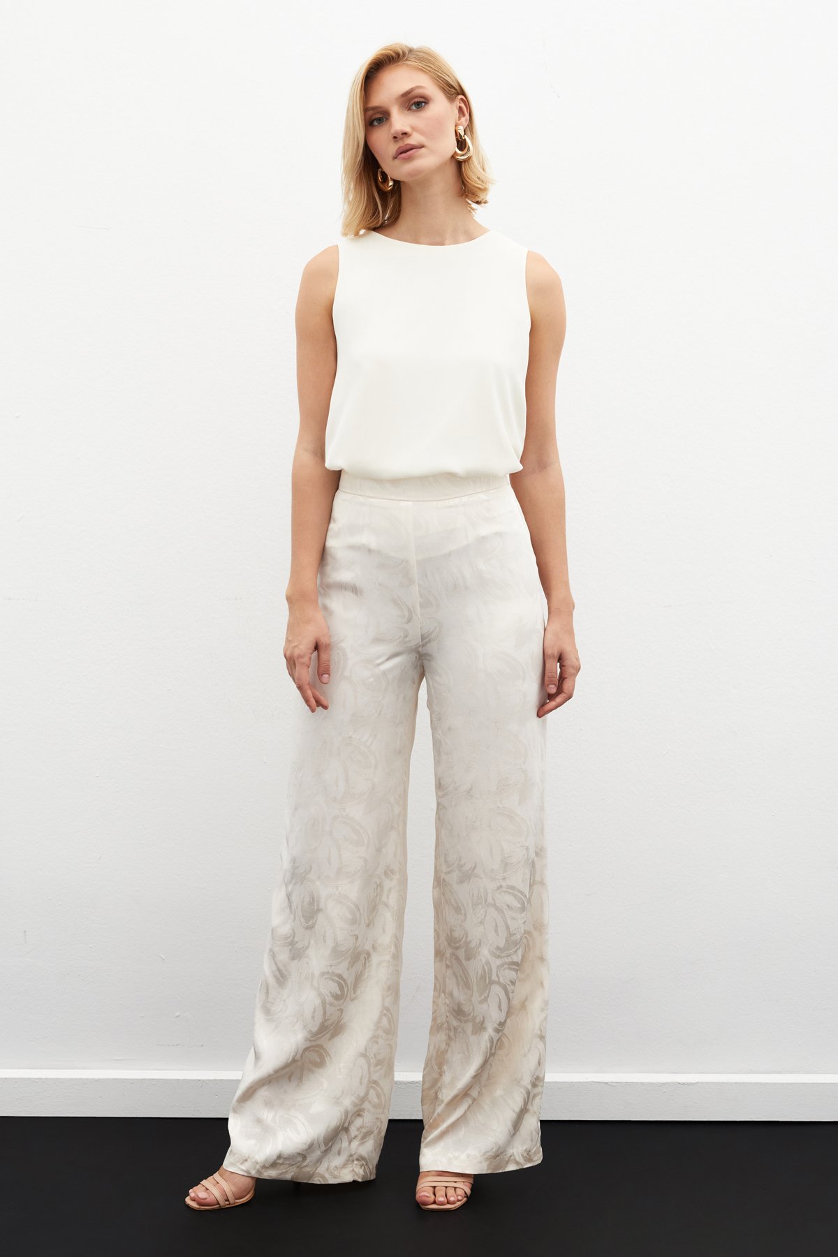 Kolsuz Salaş Bluz - KREM