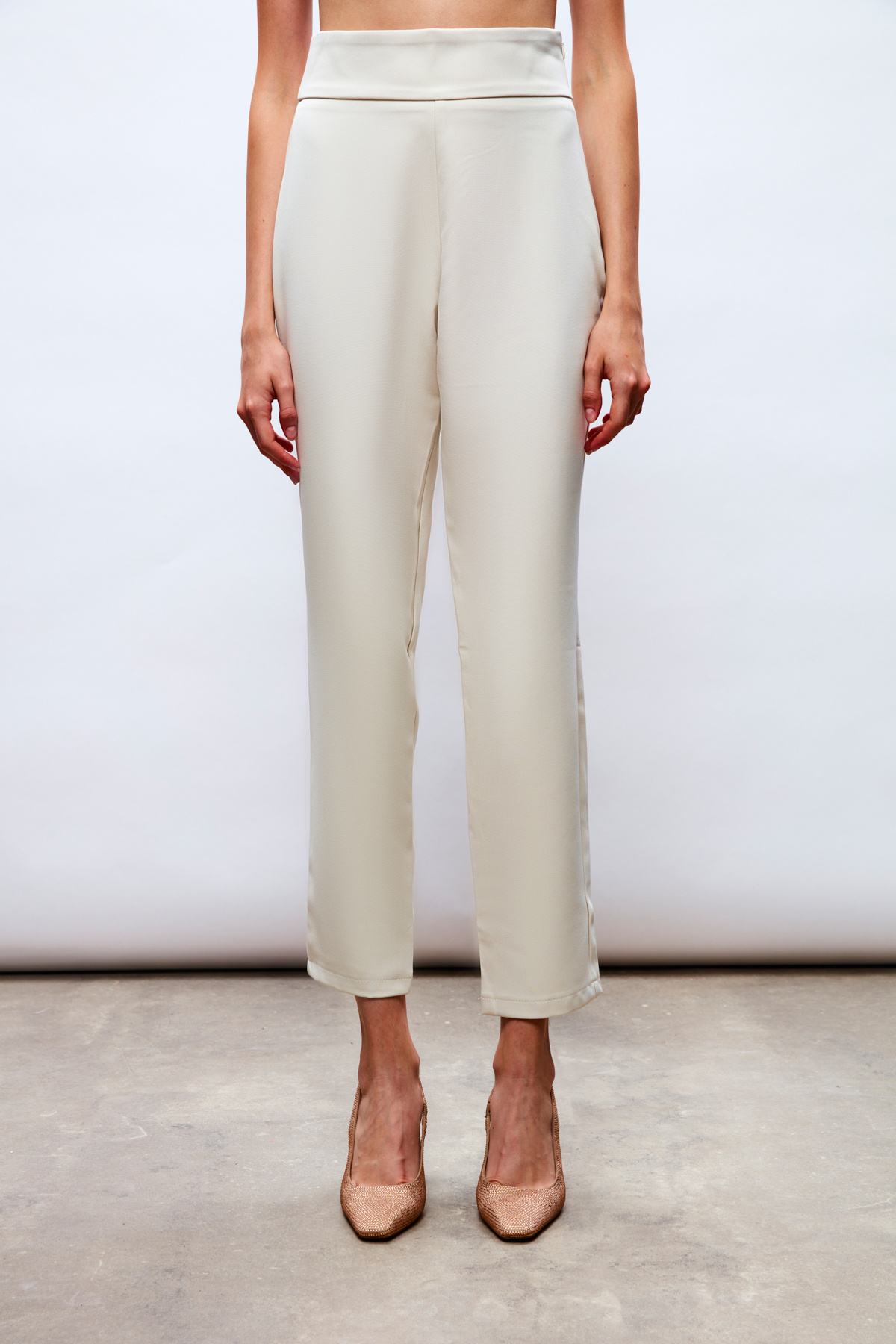 Korsaj Detaylı Pantolon - TAŞ