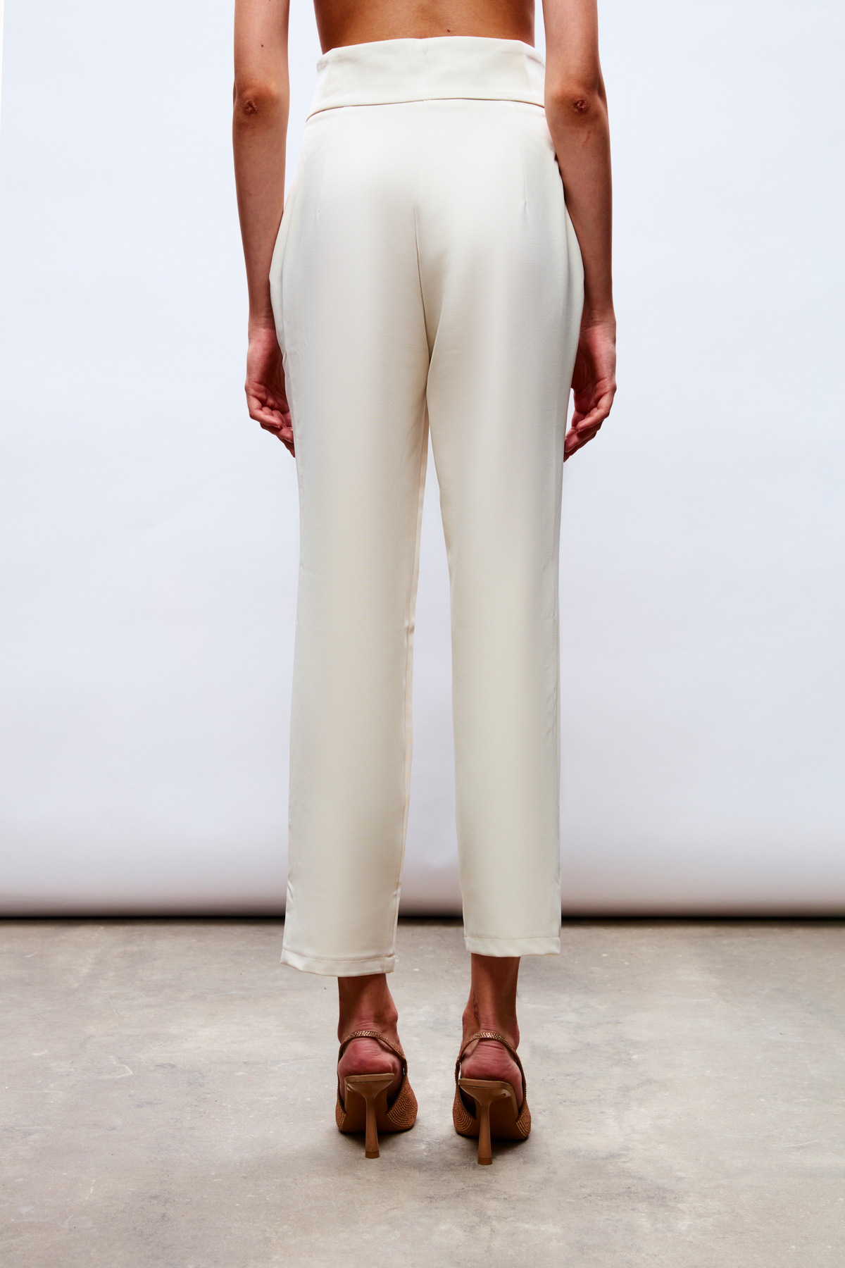 Korsaj Detaylı Pantolon - TAŞ