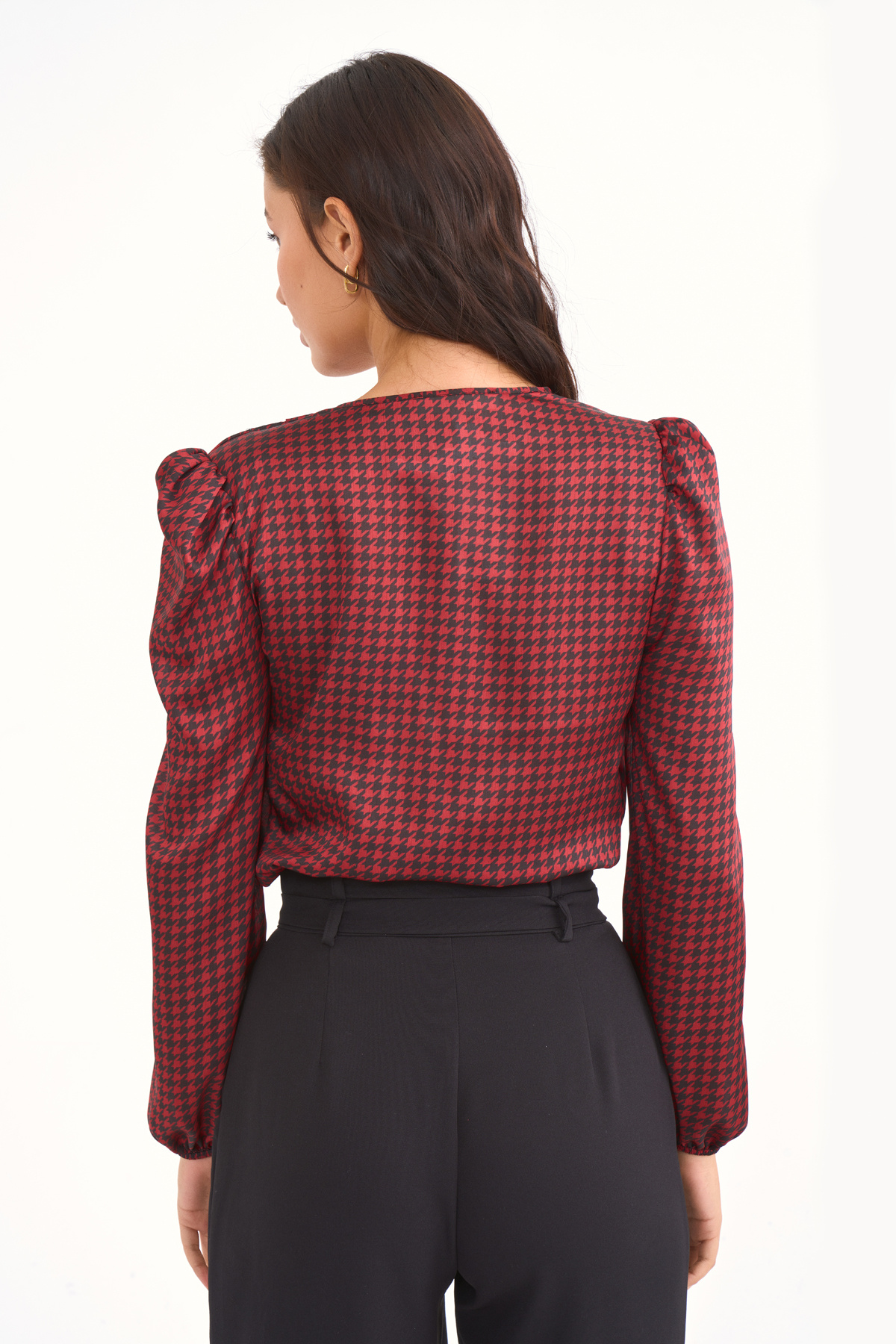 Double-breasted bodysuit - MAROON