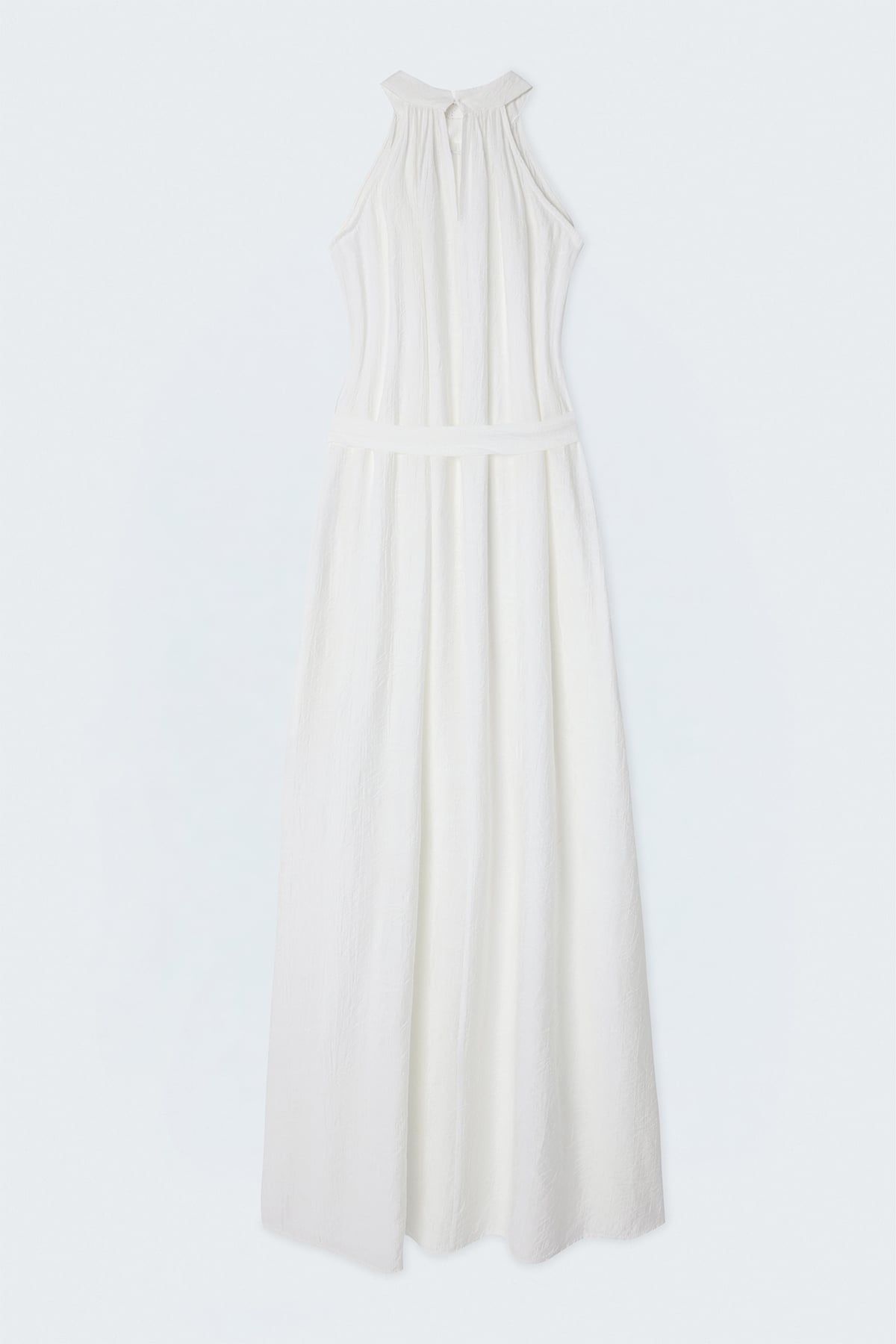 Belted Dress - Ecru