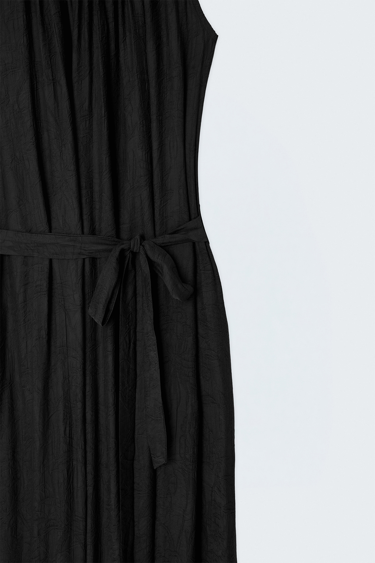 Belted Dress - Black