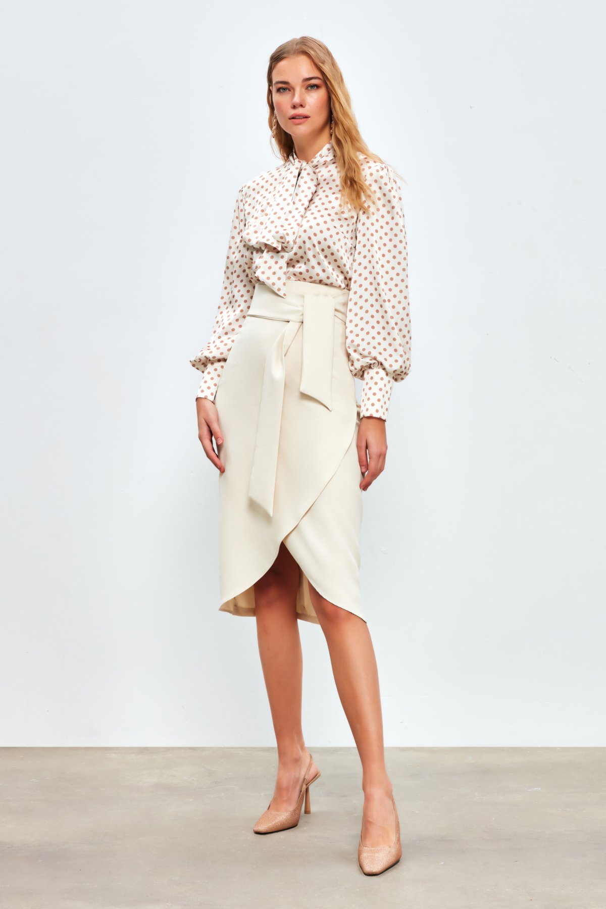 Kuşaklı Kalem Etek - TAŞ