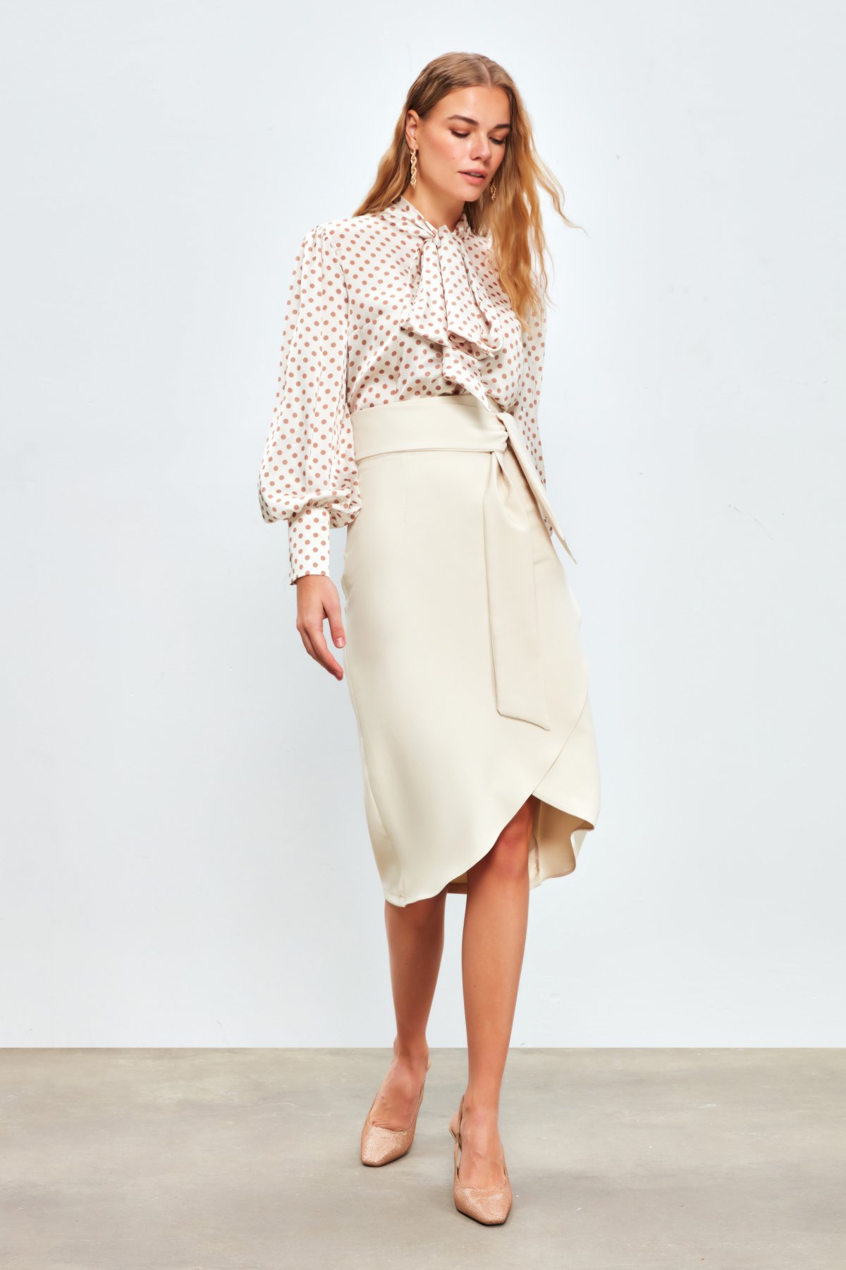 Kuşaklı Kalem Etek - TAŞ