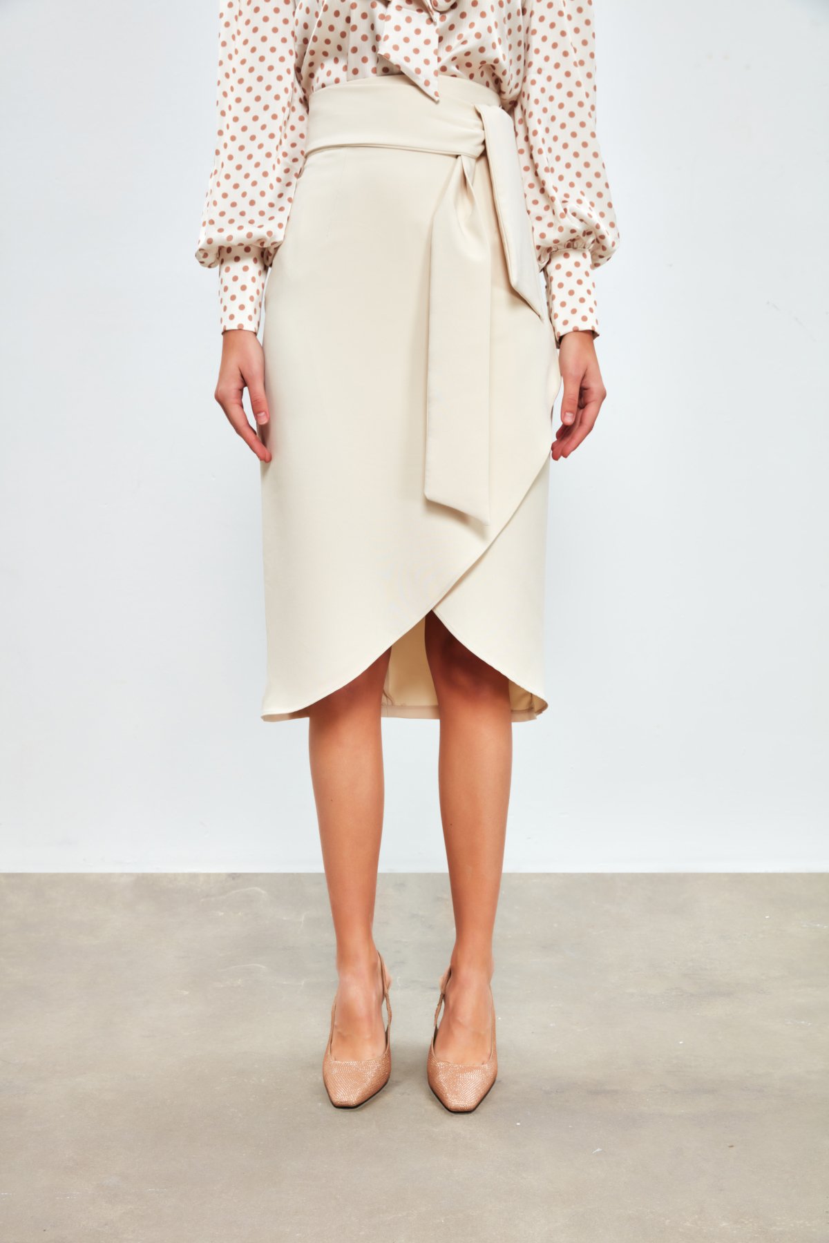 Kuşaklı Kalem Etek - TAŞ