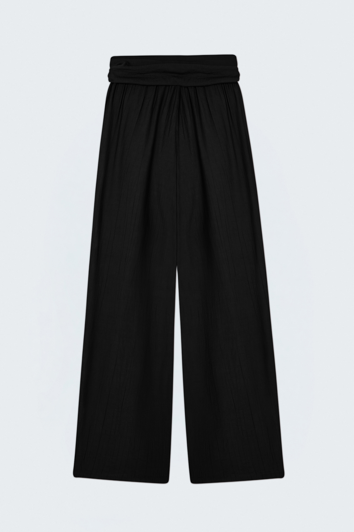 Belted Trousers - Black