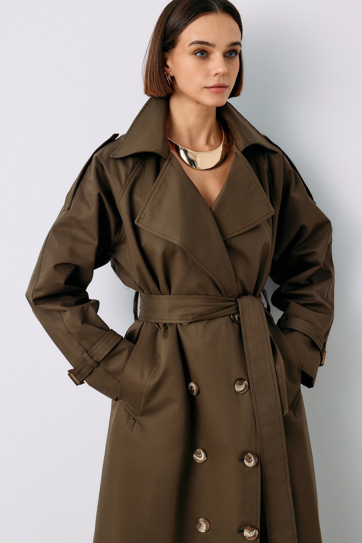 Kuşaklı Uzun Trenç - HAKİ