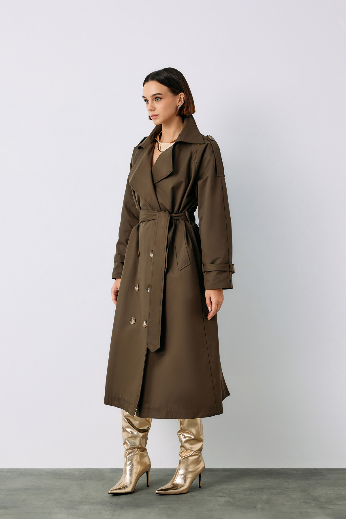 Kuşaklı Uzun Trenç - HAKİ