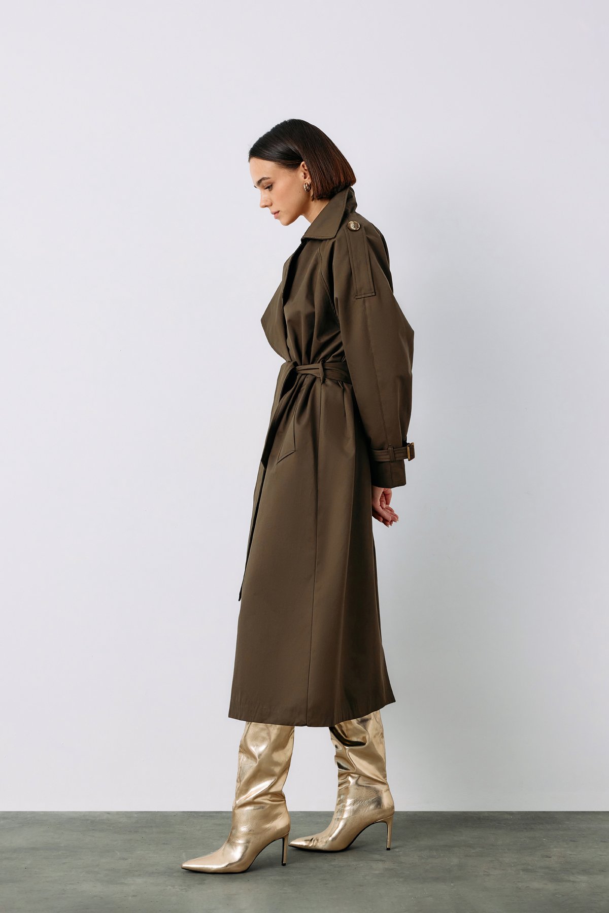 Kuşaklı Uzun Trenç - HAKİ